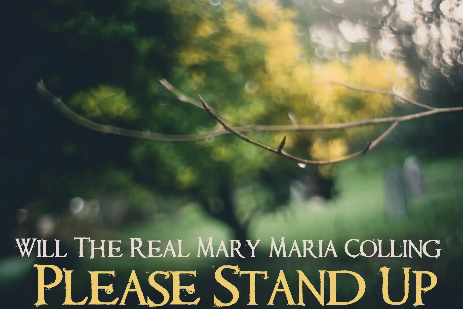 Will the real Mary Maria Colling please stand up ?