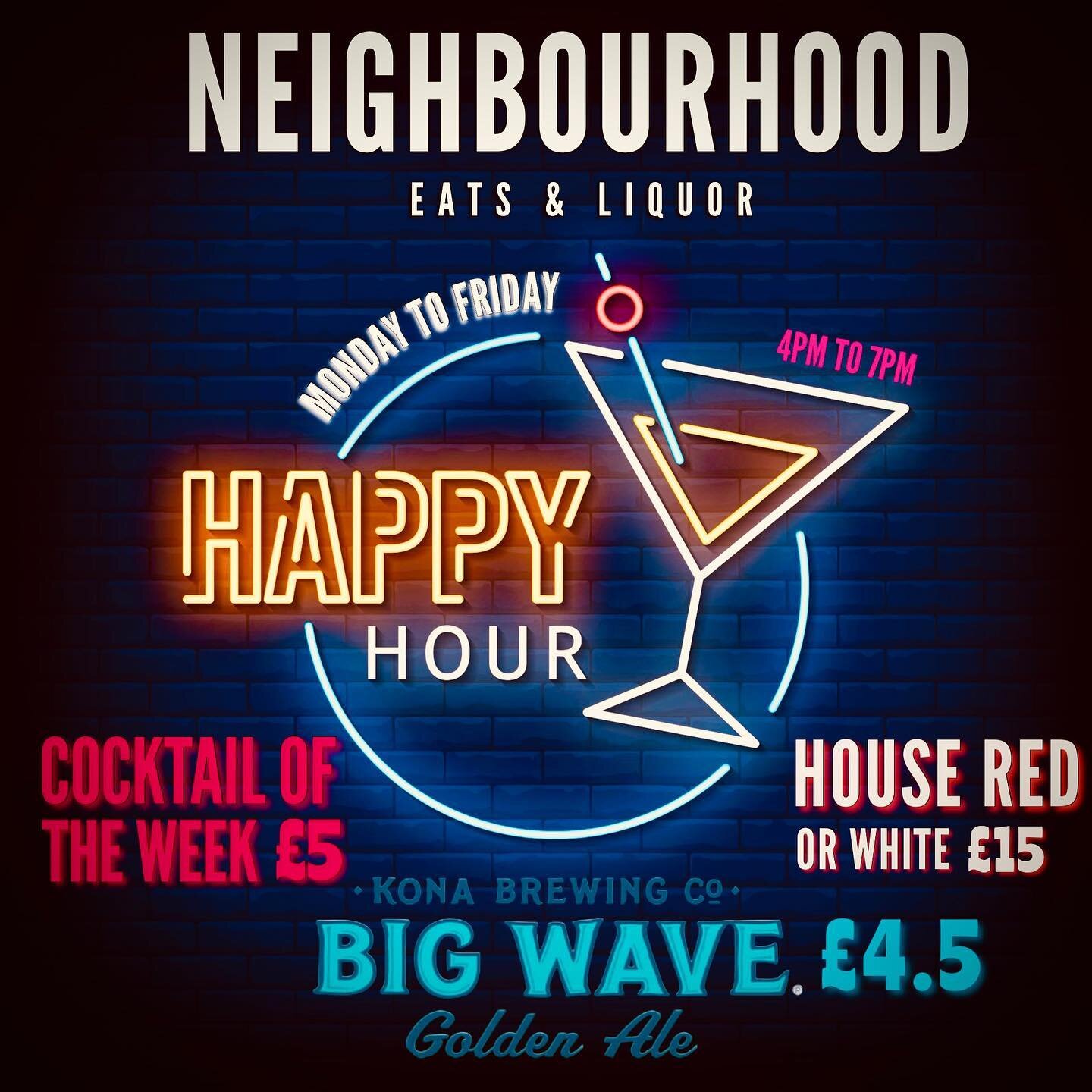 Our happy hour is from 4 to 7pm and this weeks special thanks to @Konabrewingco is Big Wave🍺
.
.
.
.
.
.
.
.
.
.
.
.
.
.
#beer #ipa #happyhour #tuesdaytofriday #didsbury #pubs #bars #manchester #drinks #cocktail #gin #redwine #whitewine
#cocktail #c