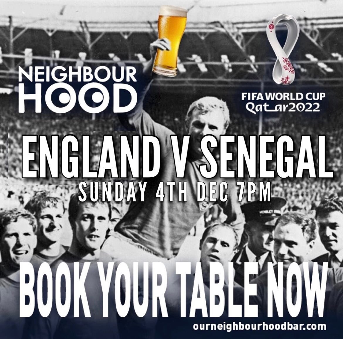 There&rsquo;s a couple of spaces still available www.ourneighbourhoodbar.com