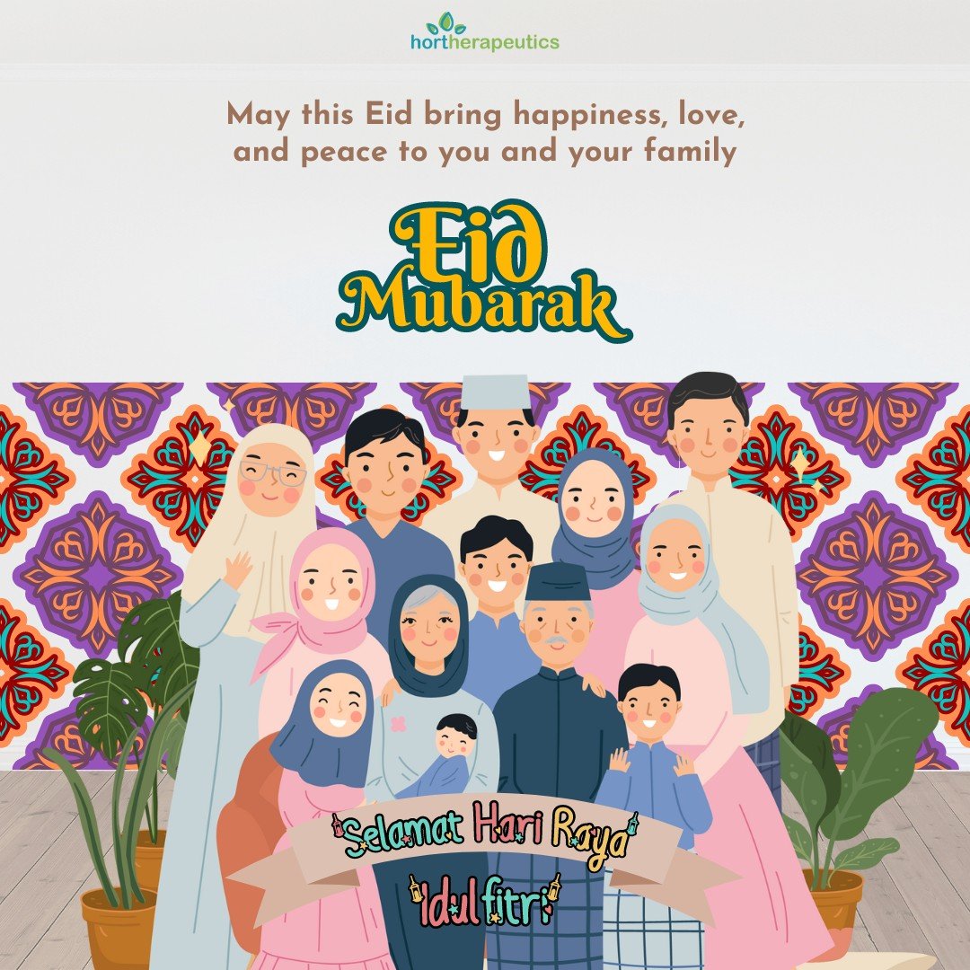 May the spirit of Hari Raya fill your heart with love and compassion, and may the blessings of Allah fill your life with joy, happiness, and prosperity! 💚

#HariRaya2024  #Hortherapeutics #MentalHealth #eidmubarak❤ #Mubarak #Wishes #idulfitri2024