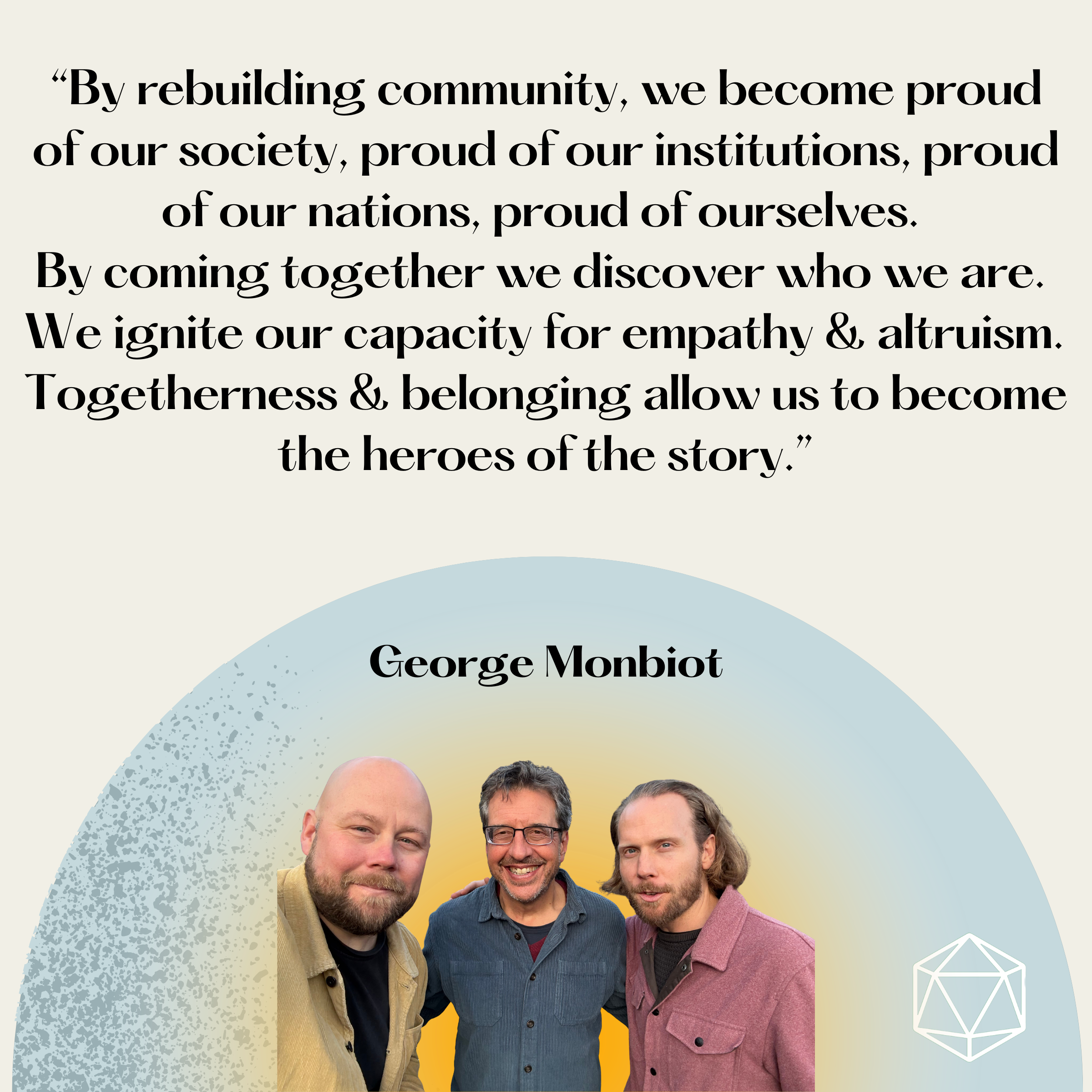 Becoming the hero of our own stories.