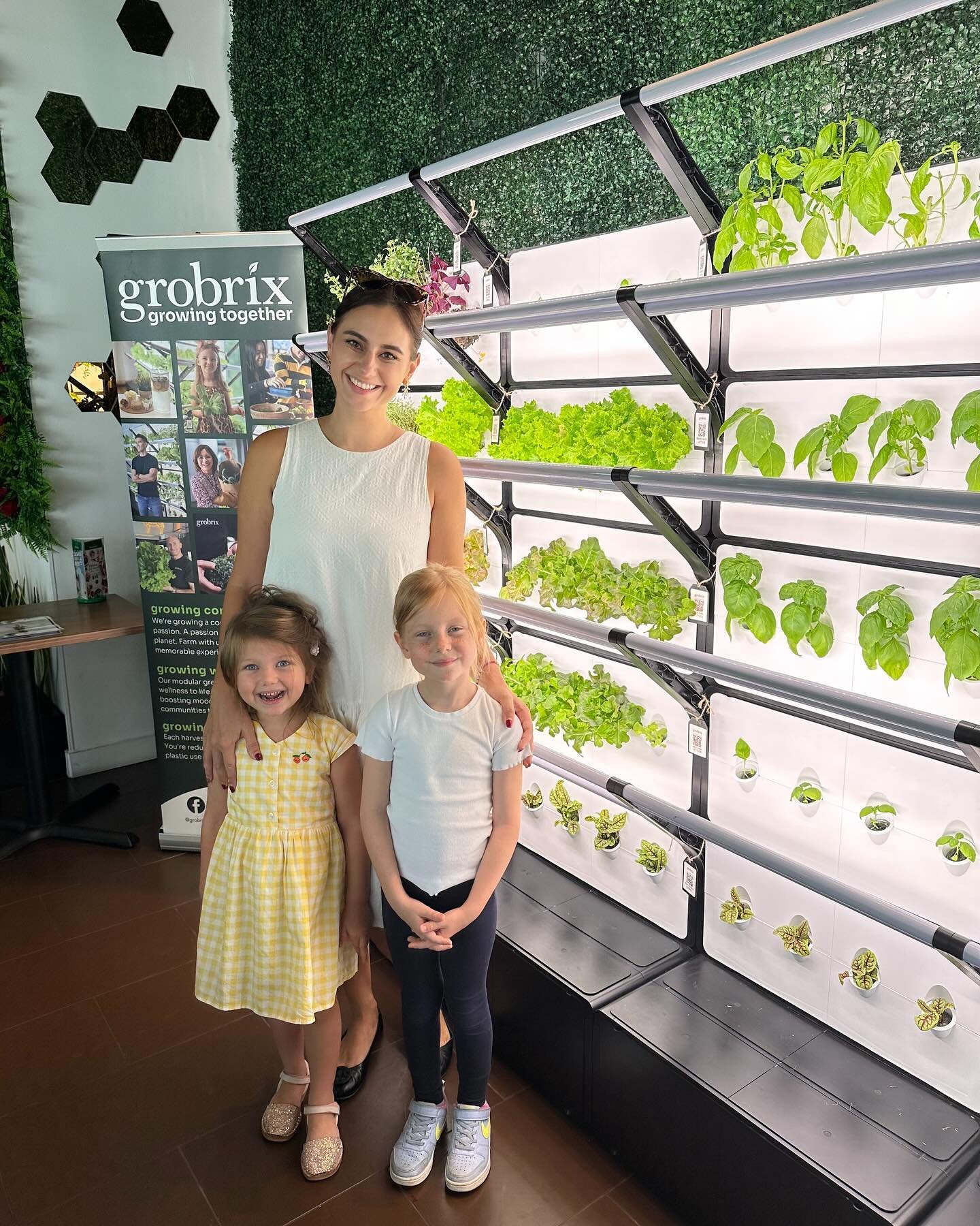 We kicked off Mother&rsquo;s Day weekend with a meaningful *Little Farmers* workshop by @grobrix 🌱, where we learned how we can all become urban farmers.

🪴 Olivia loved putting together her very own little basil pot (which has since sprouted at ho