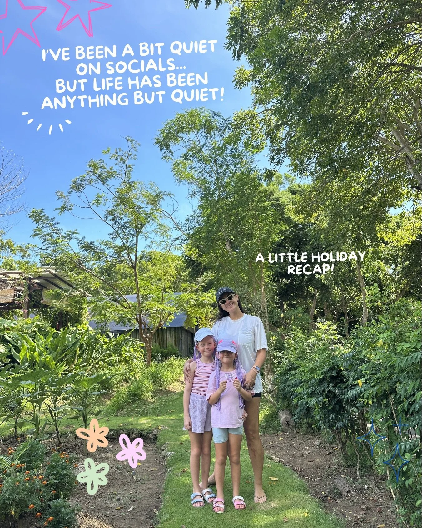 Been so quiet on socials&hellip; but so much has been happening. 🤍

We spent two weeks in Bali with the whole family and it was exactly what we all needed. Quality time with Grandpa, all the cousins together under one roof, long days by the beach, a