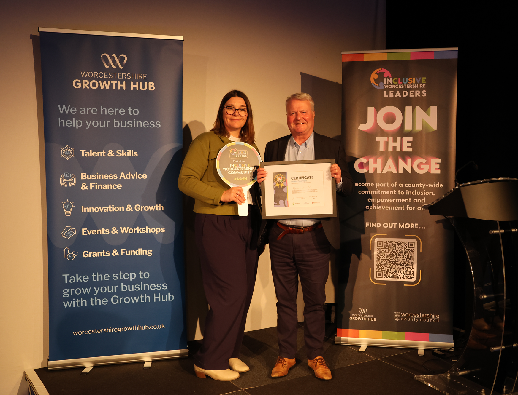 Rivers Recognised as an Inclusive Leader in Worcestershire