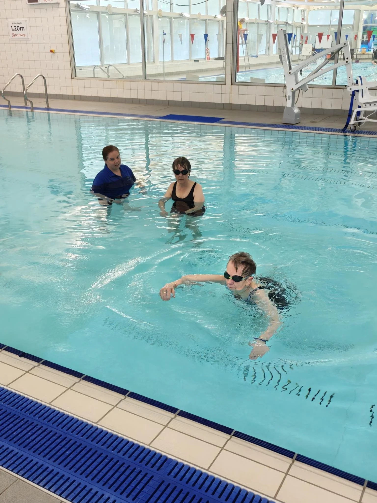 Adult Swimming Success Stories at Evesham Leisure Centre