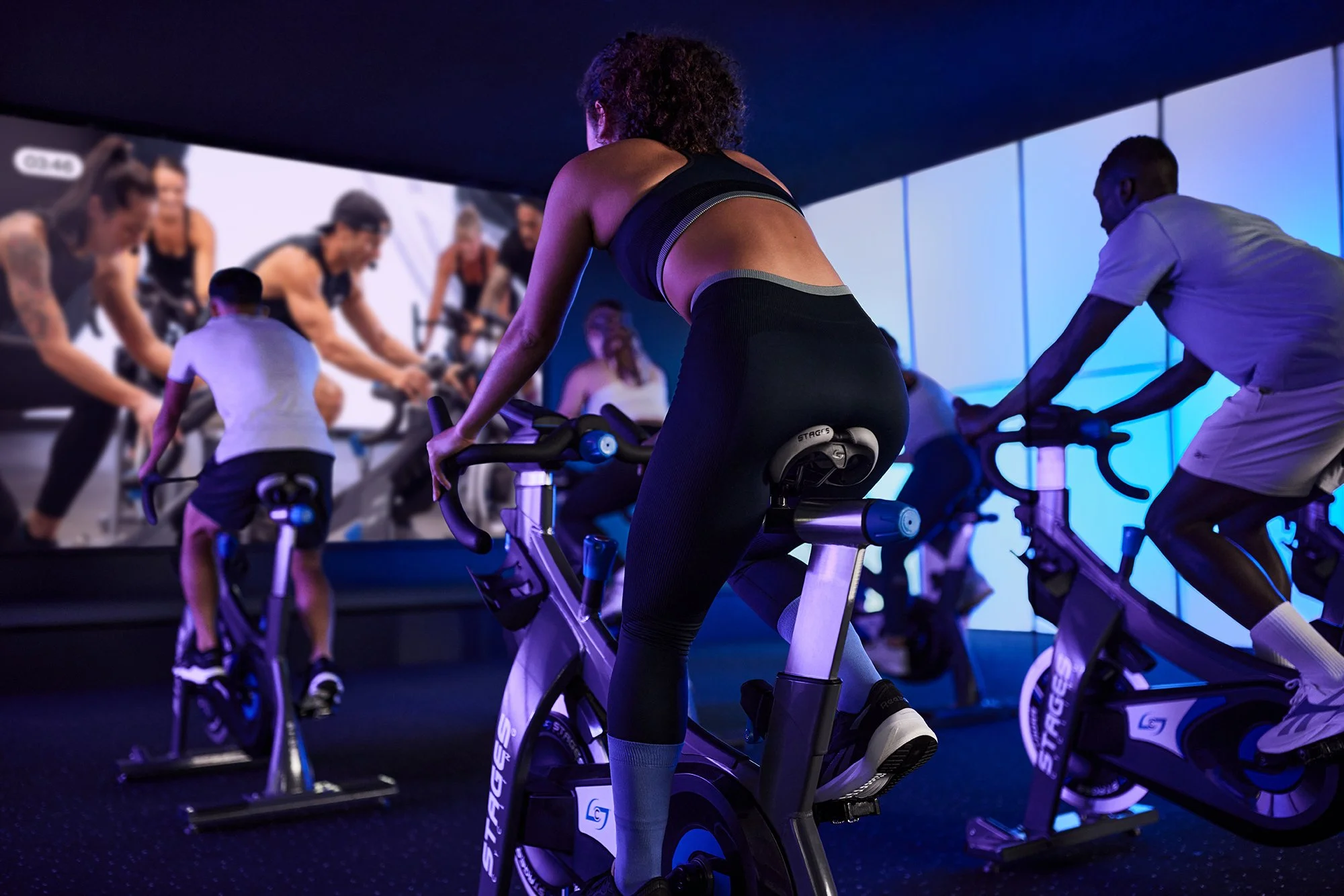 Les Mills Step Aerobics Classes Online Fitness Instructor Spin