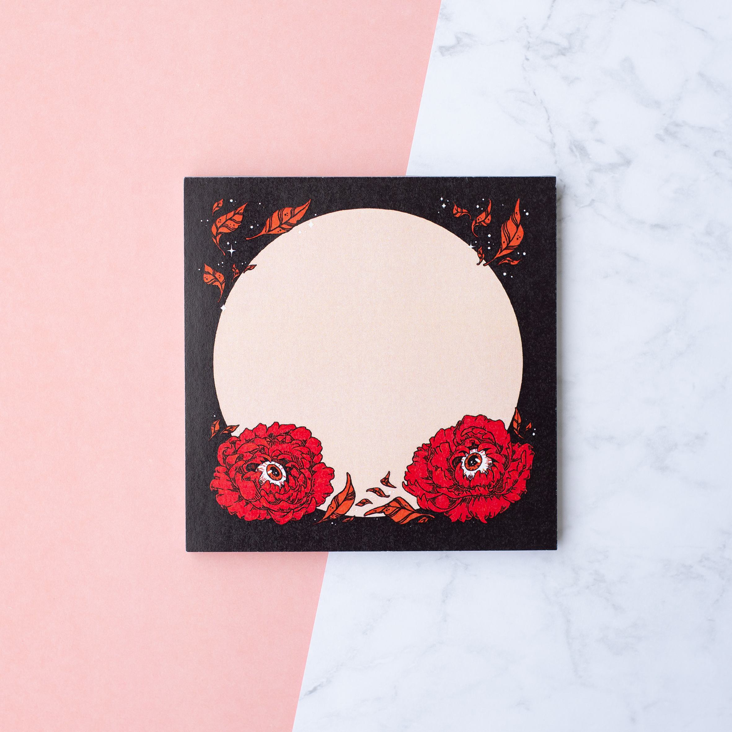 Eyed Flowers | Memo Pad