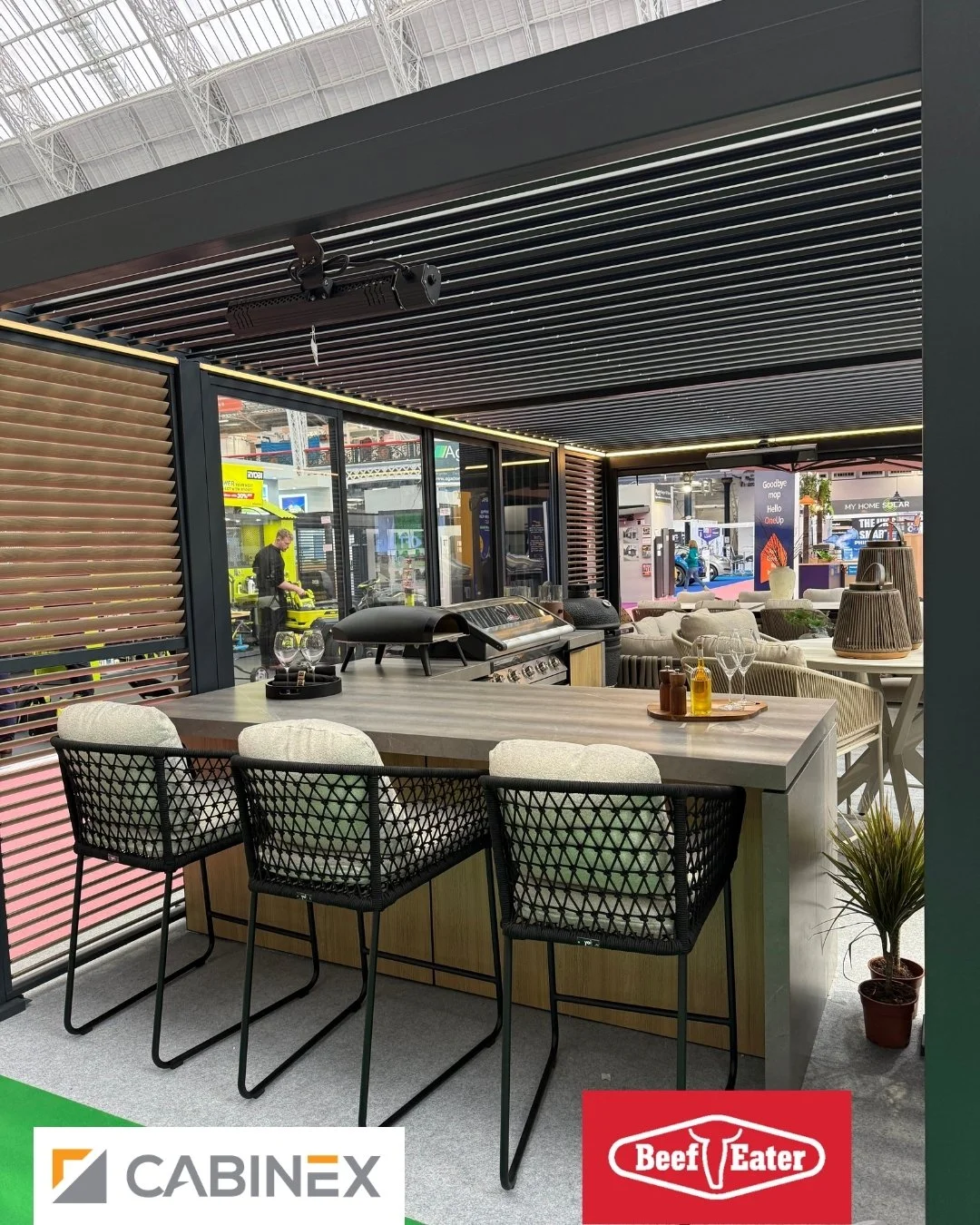 Cabinex and BeefEater are at the Ideal Home Show with @elementshomegarden 

If you&rsquo;re visiting, be sure to stop by, explore the range, and meet the team at Elements &ndash; they&rsquo;ll be on hand to showcase everything Cabinex has to offer.

