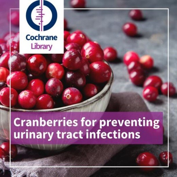 Updated review assesses the effectiveness of #cranberry products in preventing #UTIs. 

For this update 26 new studies were added, bringing the total number of included studies to 50 involving 8,857 participants. 

Here's what they found: https://buf