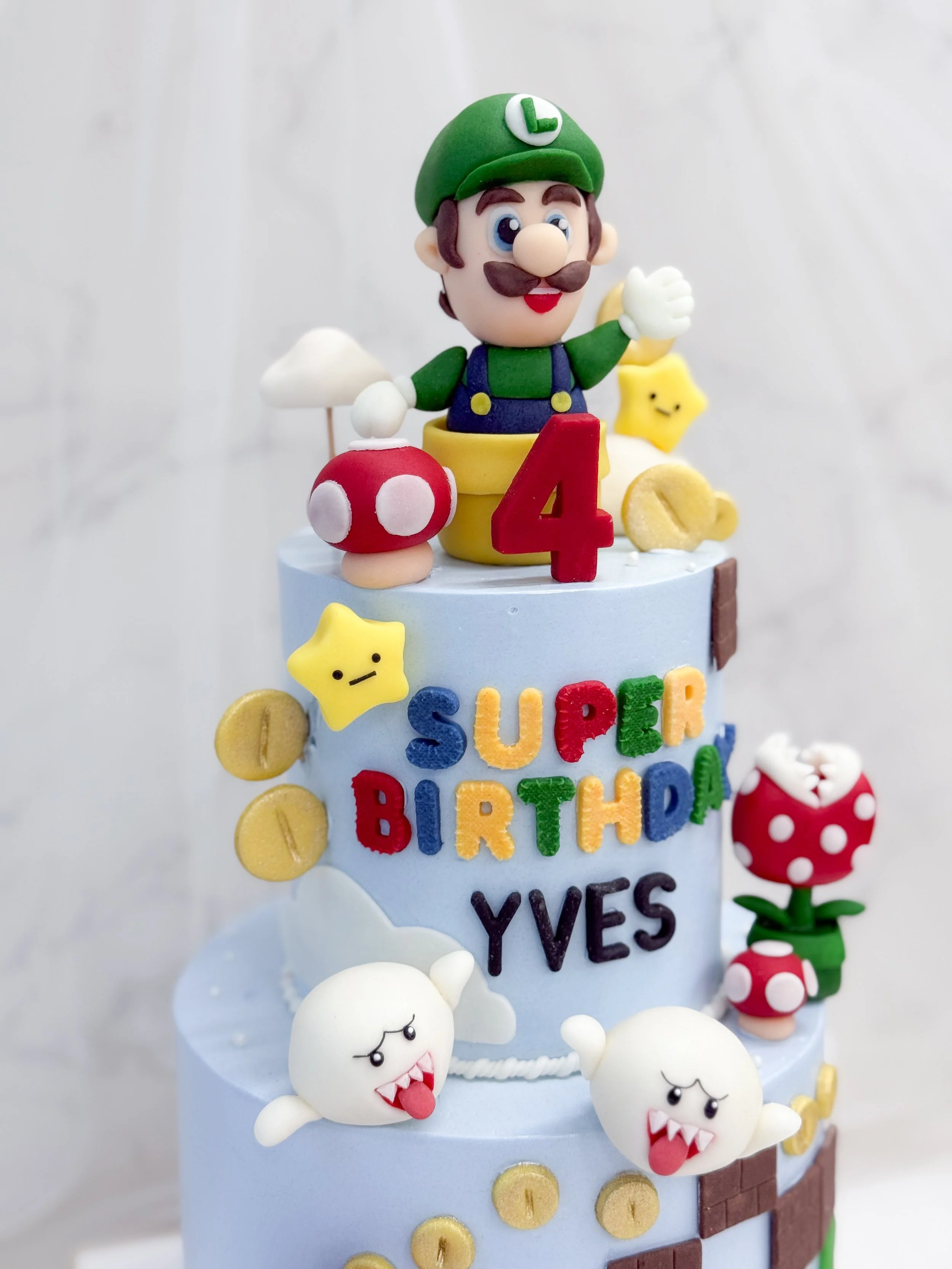 2 Tier SuperMario Cake