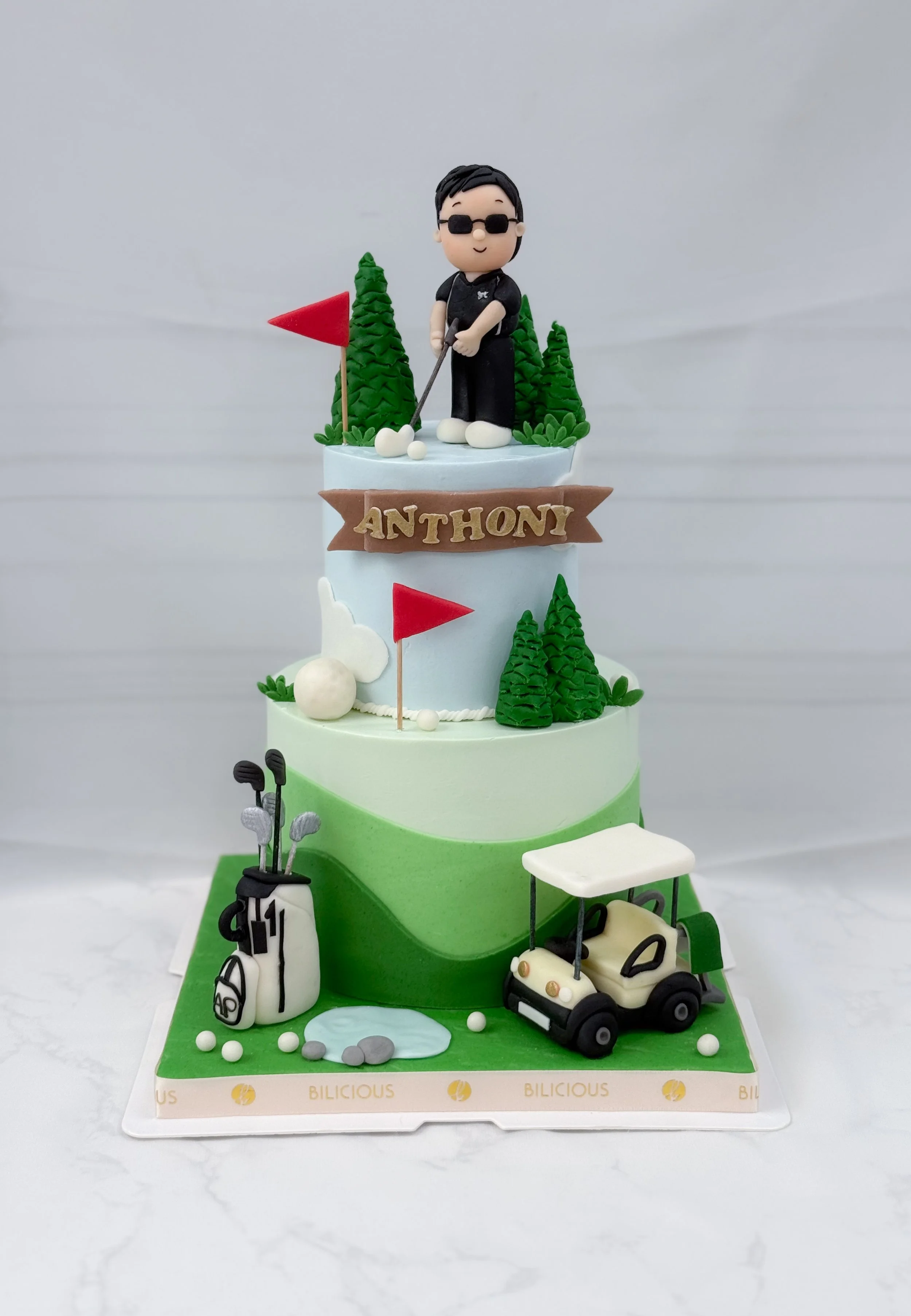 Bespoke Cake Design - Golf主題蛋糕