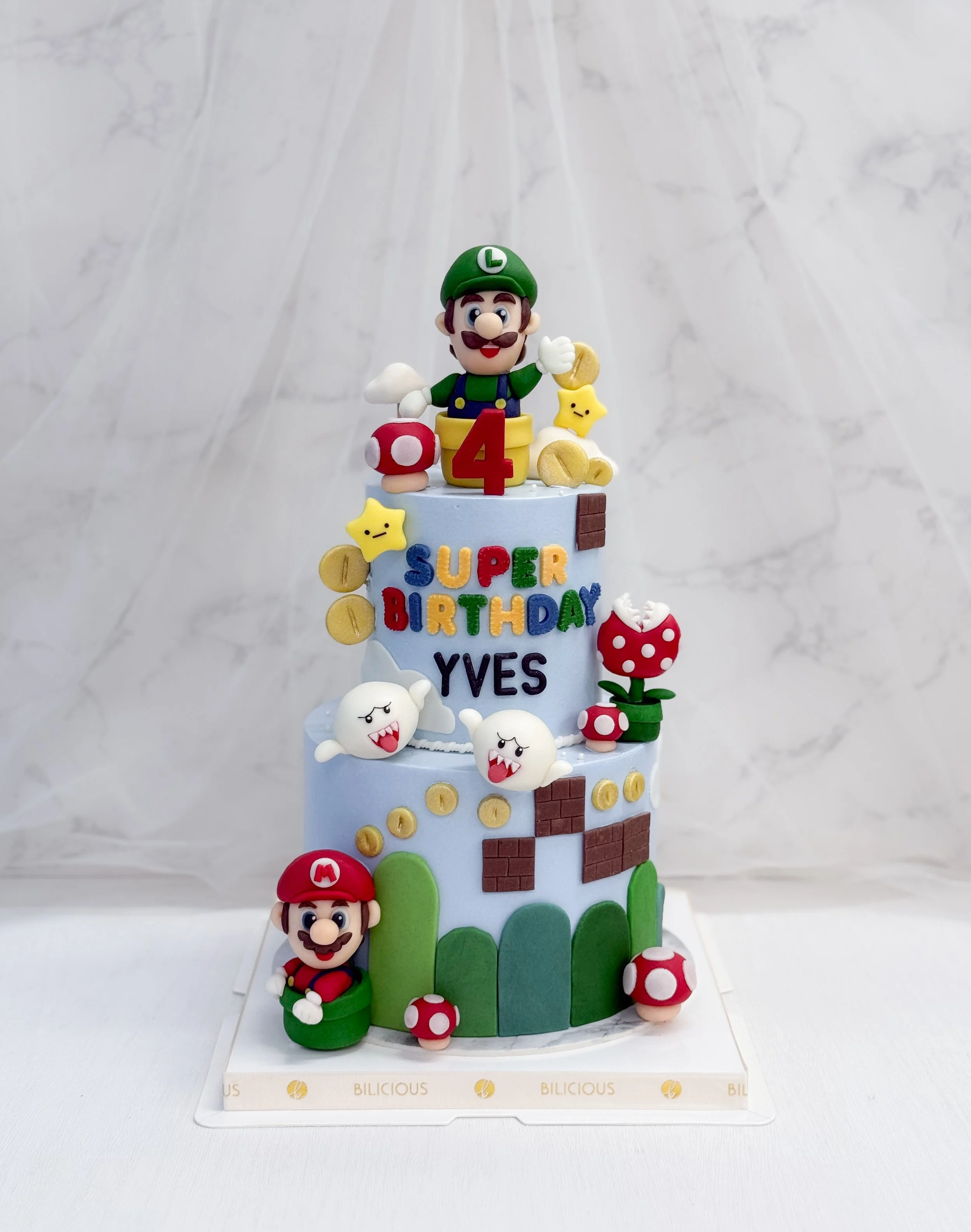 瑪利歐造型蛋糕