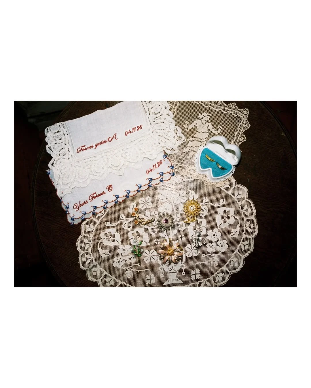 Wedding stationery styled with botanical details reflecting the bespoke floral concept created for Christie and Andrew's celebration at Villa Almanita.