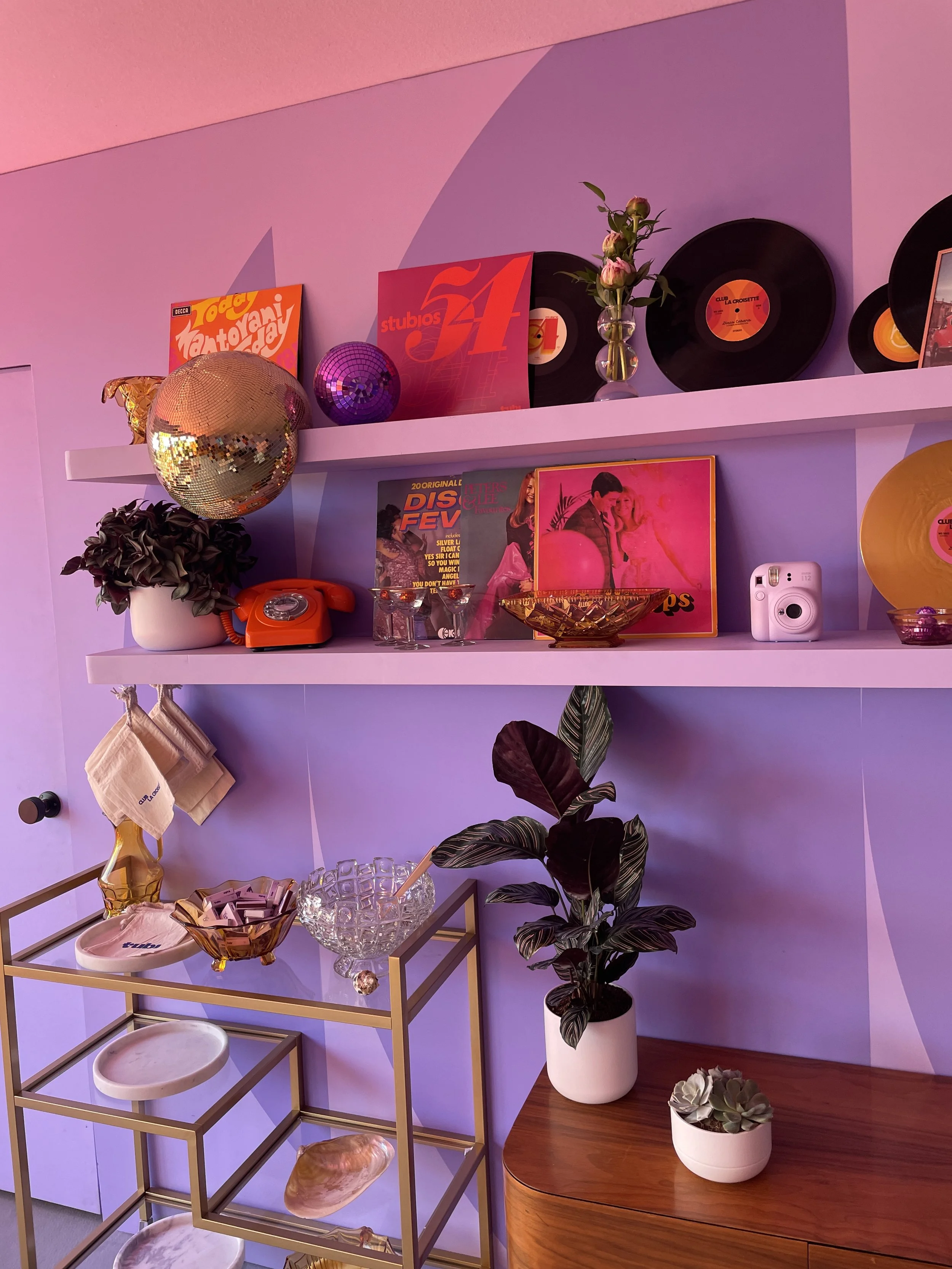 luxury design, bold color palettes, and creative brand storytelling for high-end environments