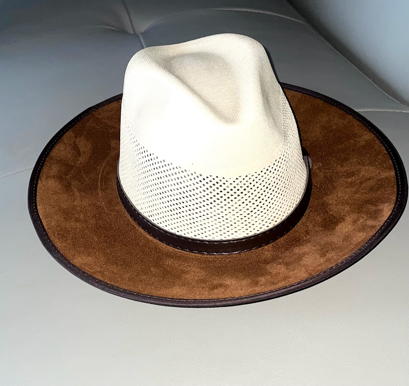 LAURA'S DESERT FEDORA HAT- CAMEL