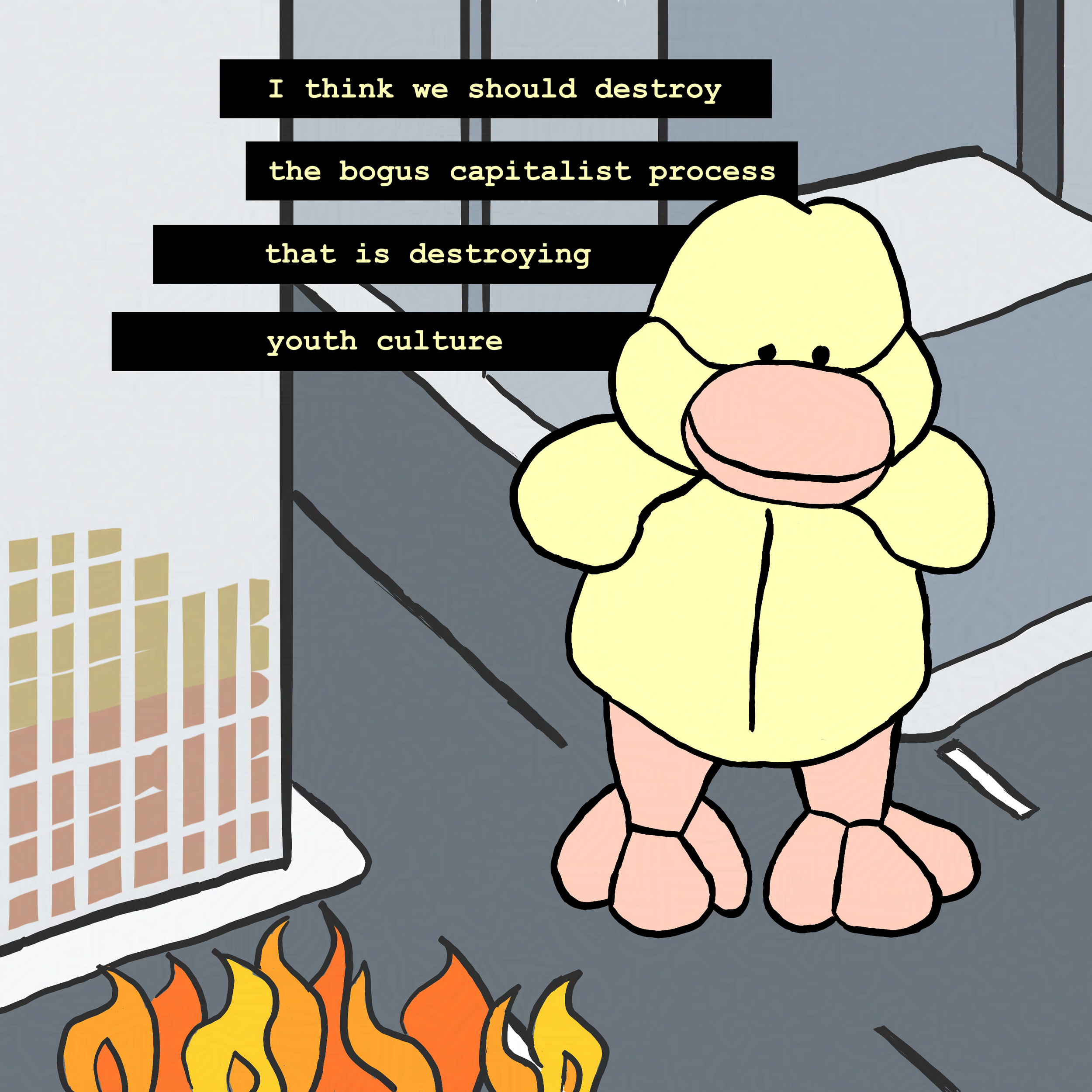 Puddles Listens to The Radio Dept