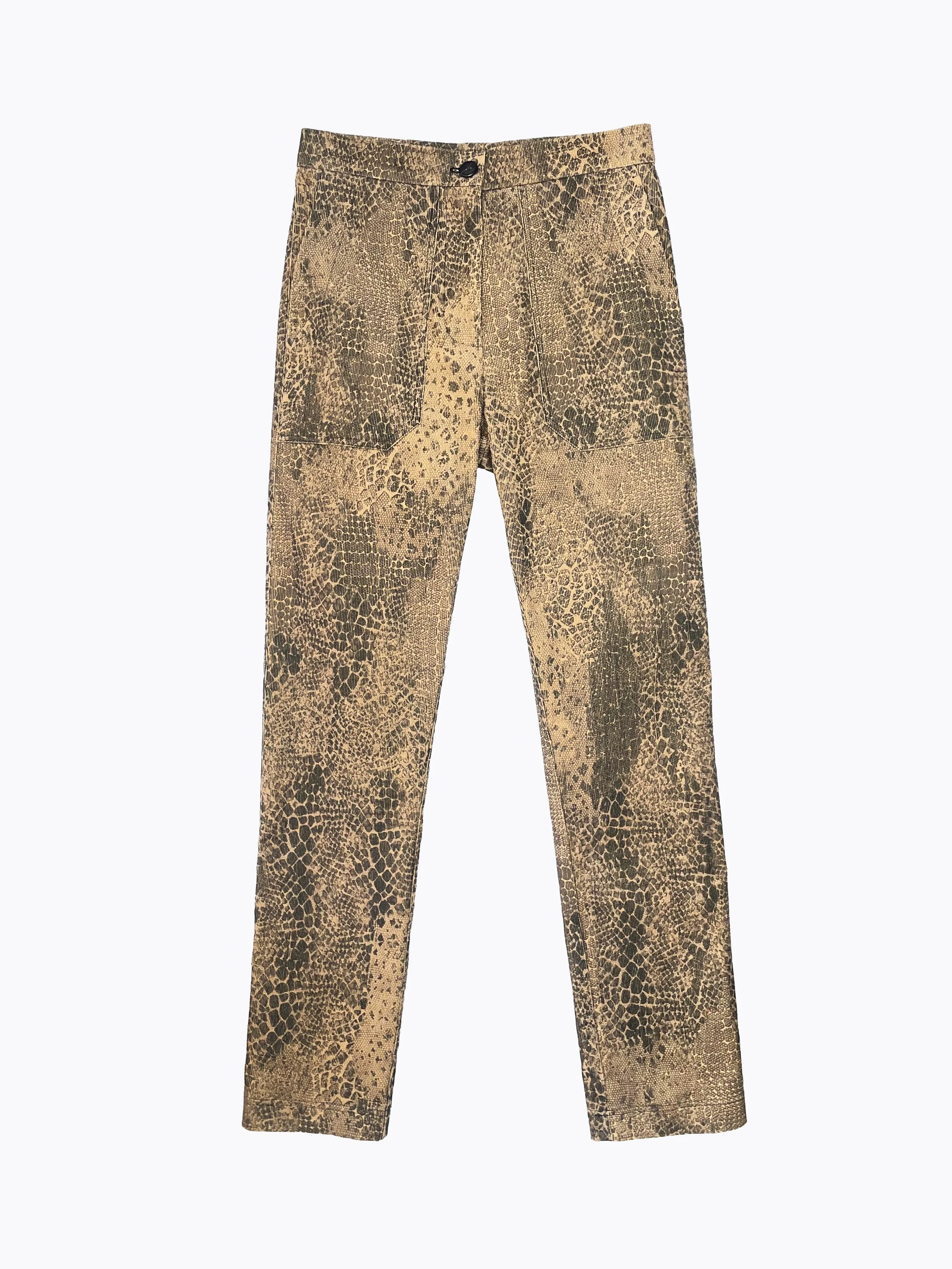 PIPE PANT in corduroy