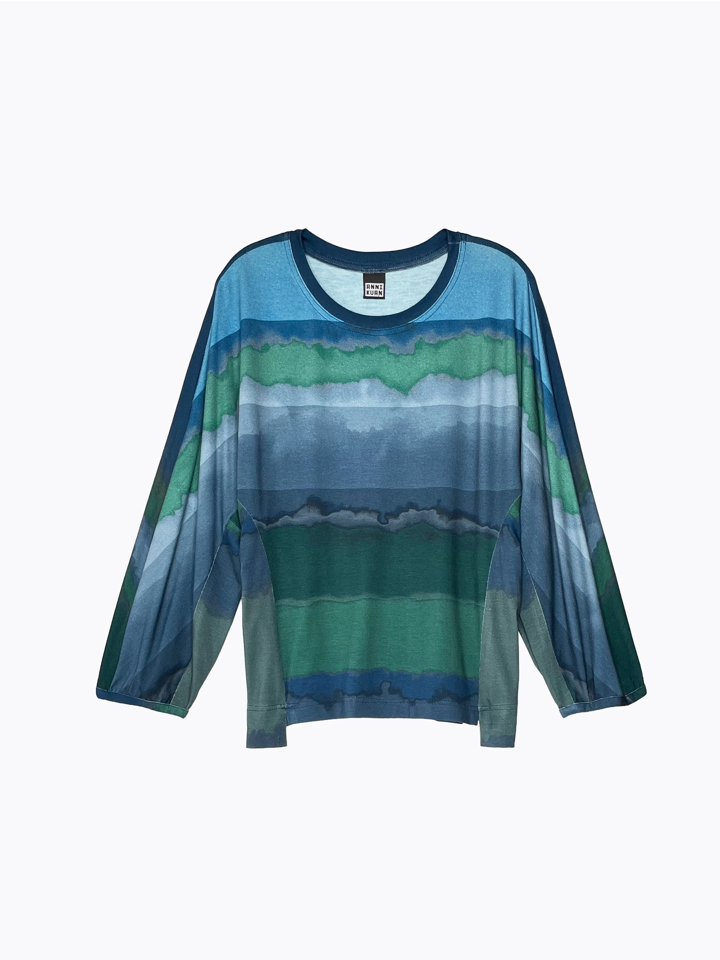 NINA TEE in printed jersey