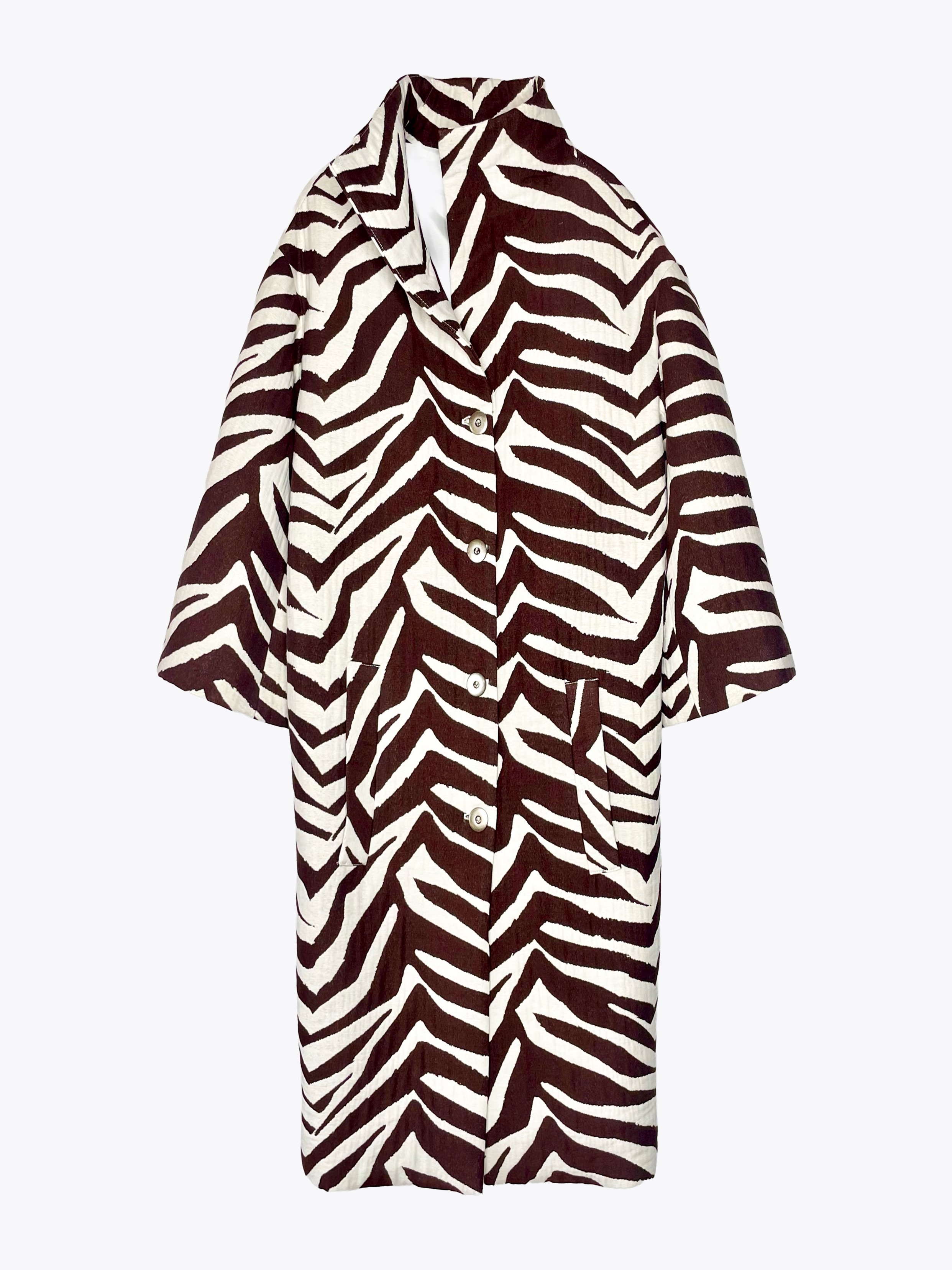 SERA COAT in brocade