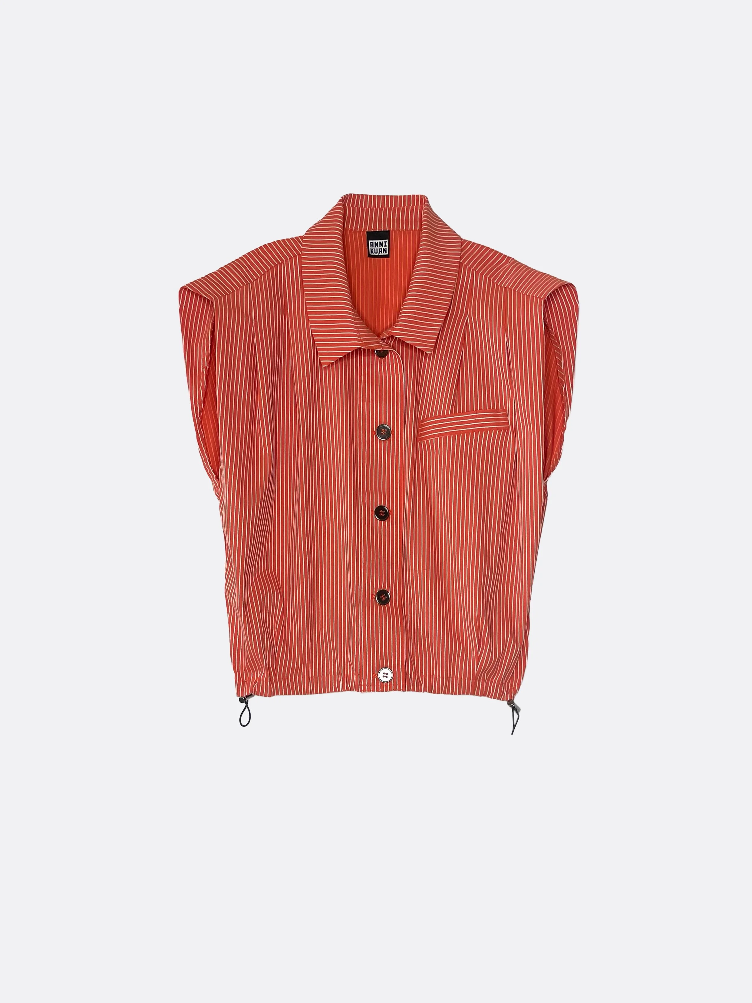 CORTA  SHIRT in pin stripes