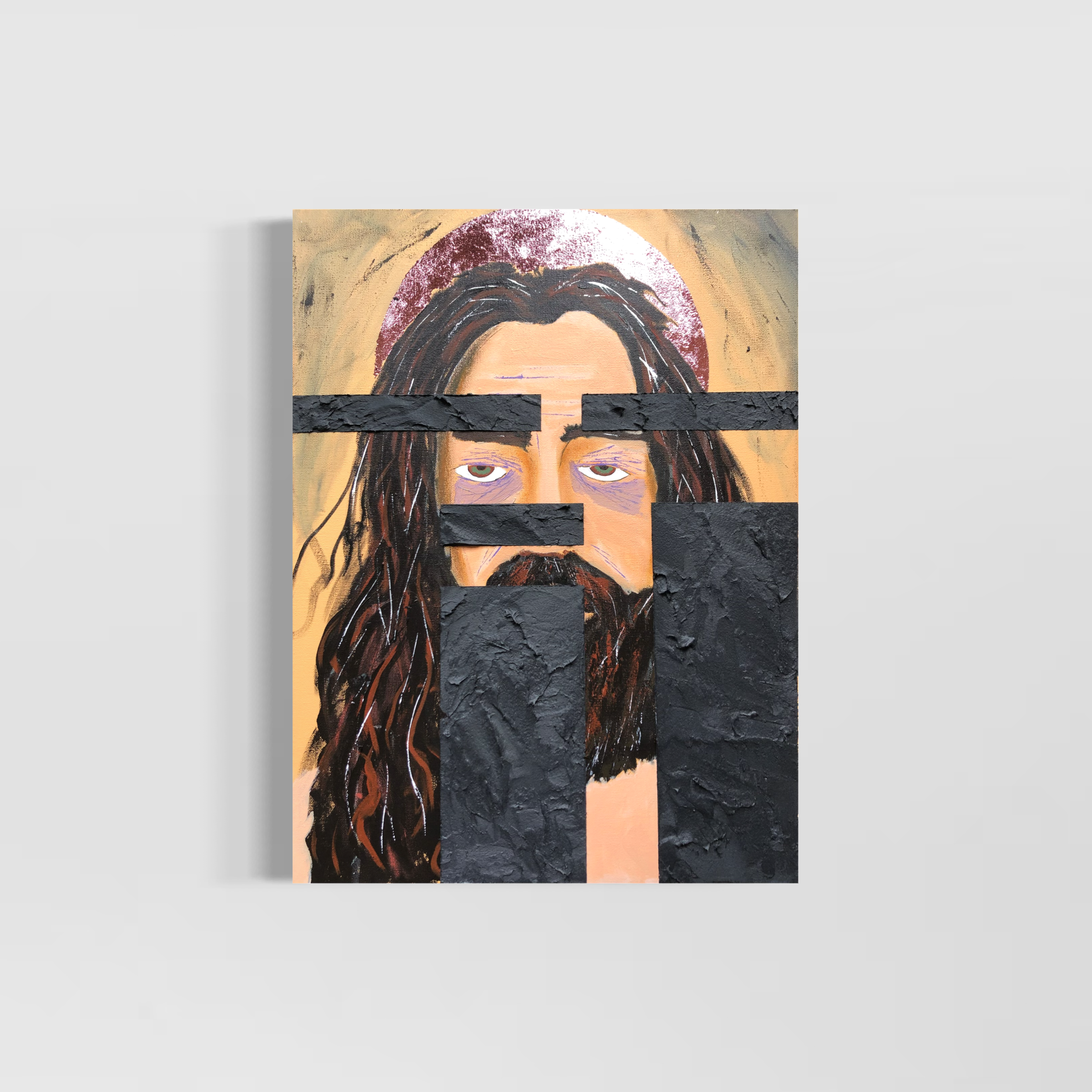 This Is How I Vanish (2025) 18x24 Acrylic on canvas (SOLD)