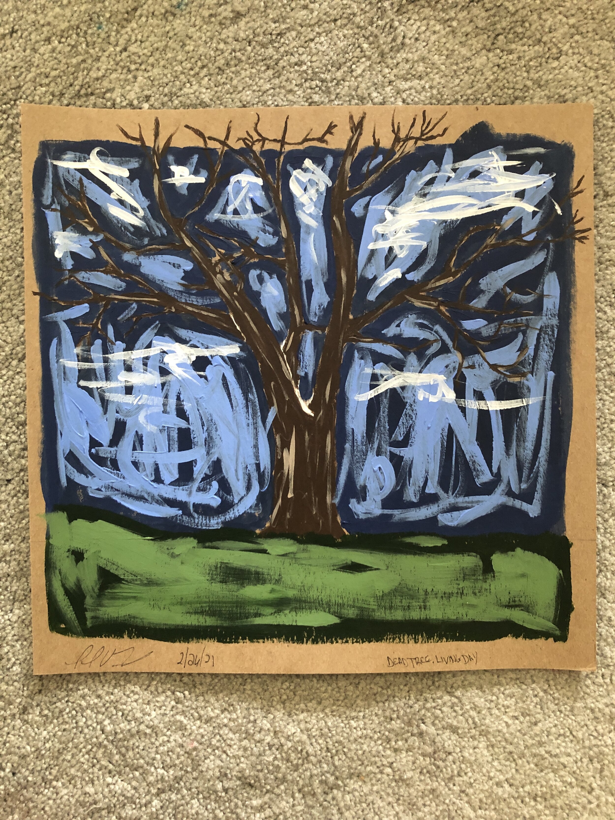 Dead Tree, Living Day $25