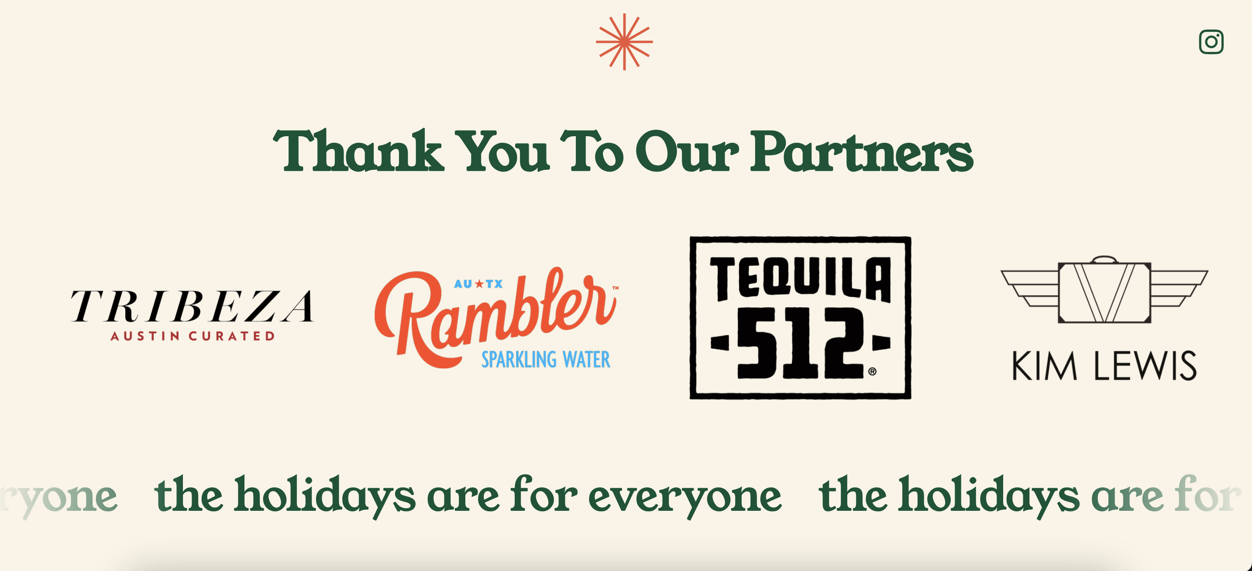 Landing Page - Sponsor Section