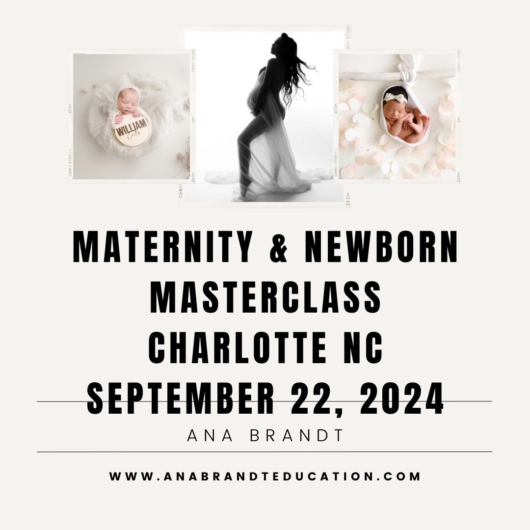 North Carolina open - 24 hour 50% off code - saveme50
https://www.anabrandteducation.com/workshop-products/p/carolina. This is my last time in North Carolina! #newbornworkshop #newbornbabyies #northcarolinanewbornworkshop #maternityworkshop #backligh