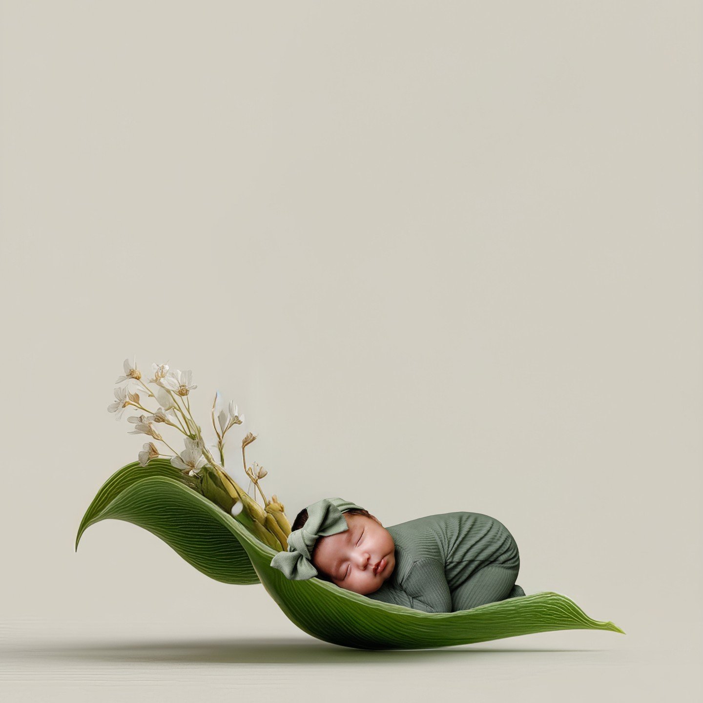 Soft, peaceful, and perfectly tucked into nature&rsquo;s cradle 🌿
There&rsquo;s something magical about a sleeping newborn &mdash; the way they curl up, completely content, reminding us how small and precious these early days truly are. Moments like