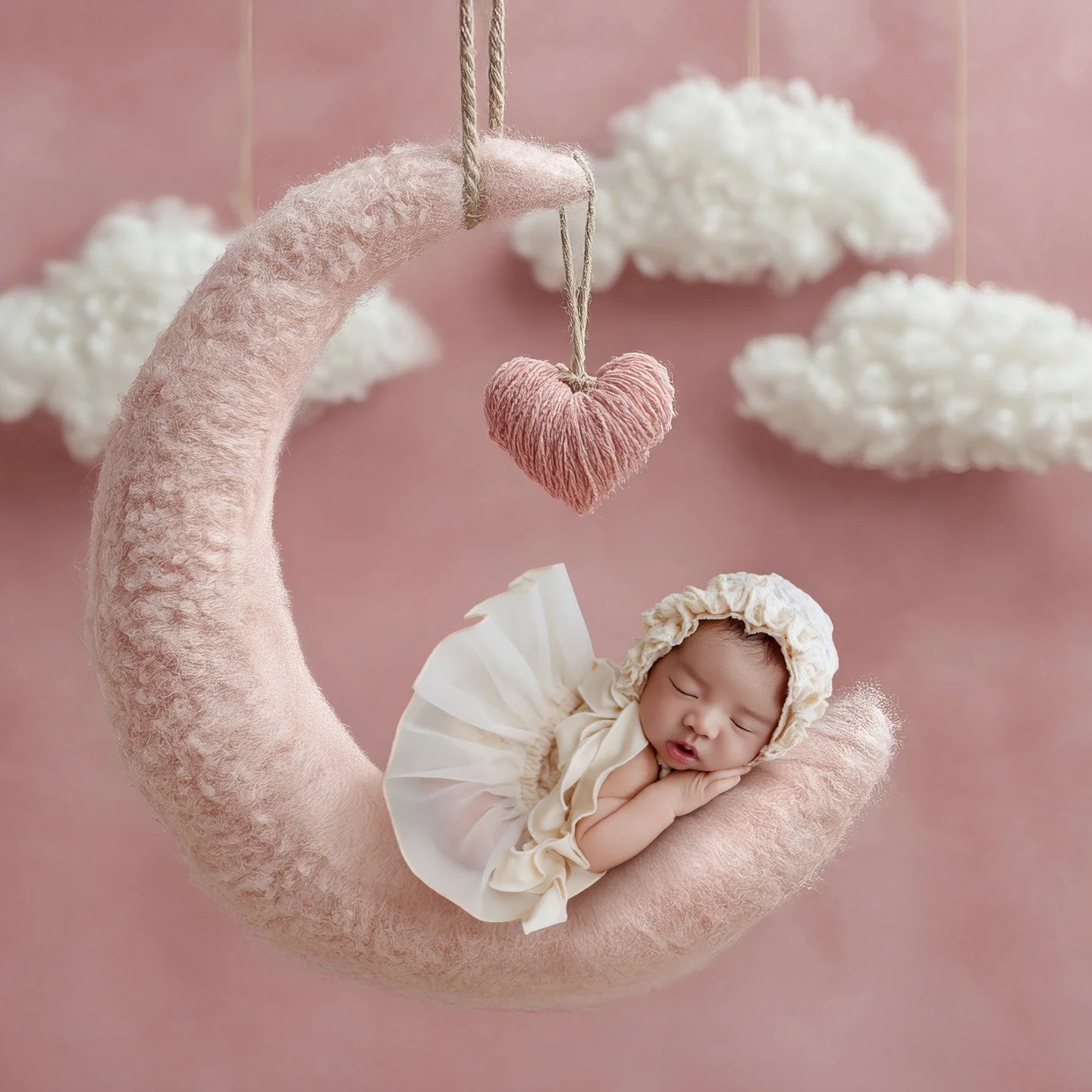 Dream big, little one ✨🌙

This sweet baby is resting on the softest little moon, surrounded by clouds and love. Every time I create a set like this, I&rsquo;m reminded why I&rsquo;ve done this for 27 years&hellip; because these tiny details become f