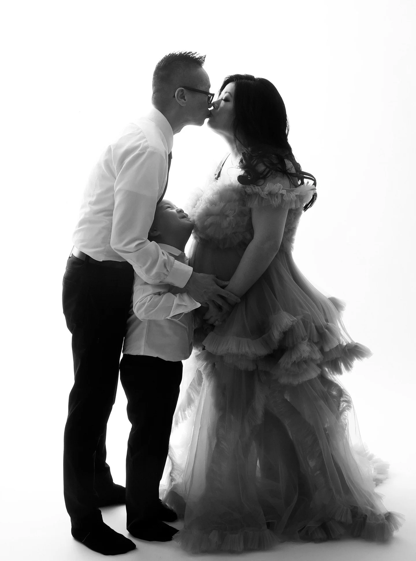 Kissy squishy - my beautiful client came so far she had to stay the night - so appreciate her coming back even though she moved far away.