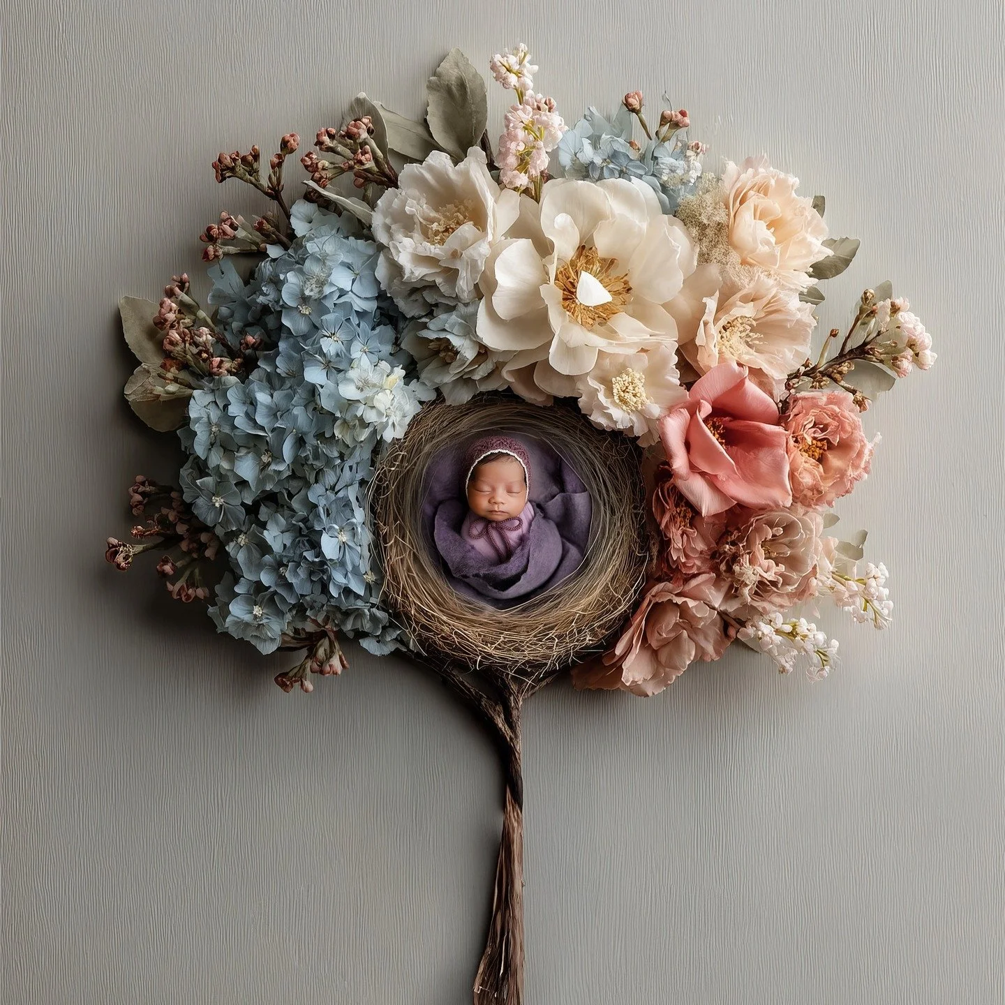 Always working on a new collection...always creating... Creating never gets old for me.

This image started as an idea&hellip; a prompt&hellip; a vision in my mind. Then AI helped build the scene, and I brought a real baby from one of my sessions int