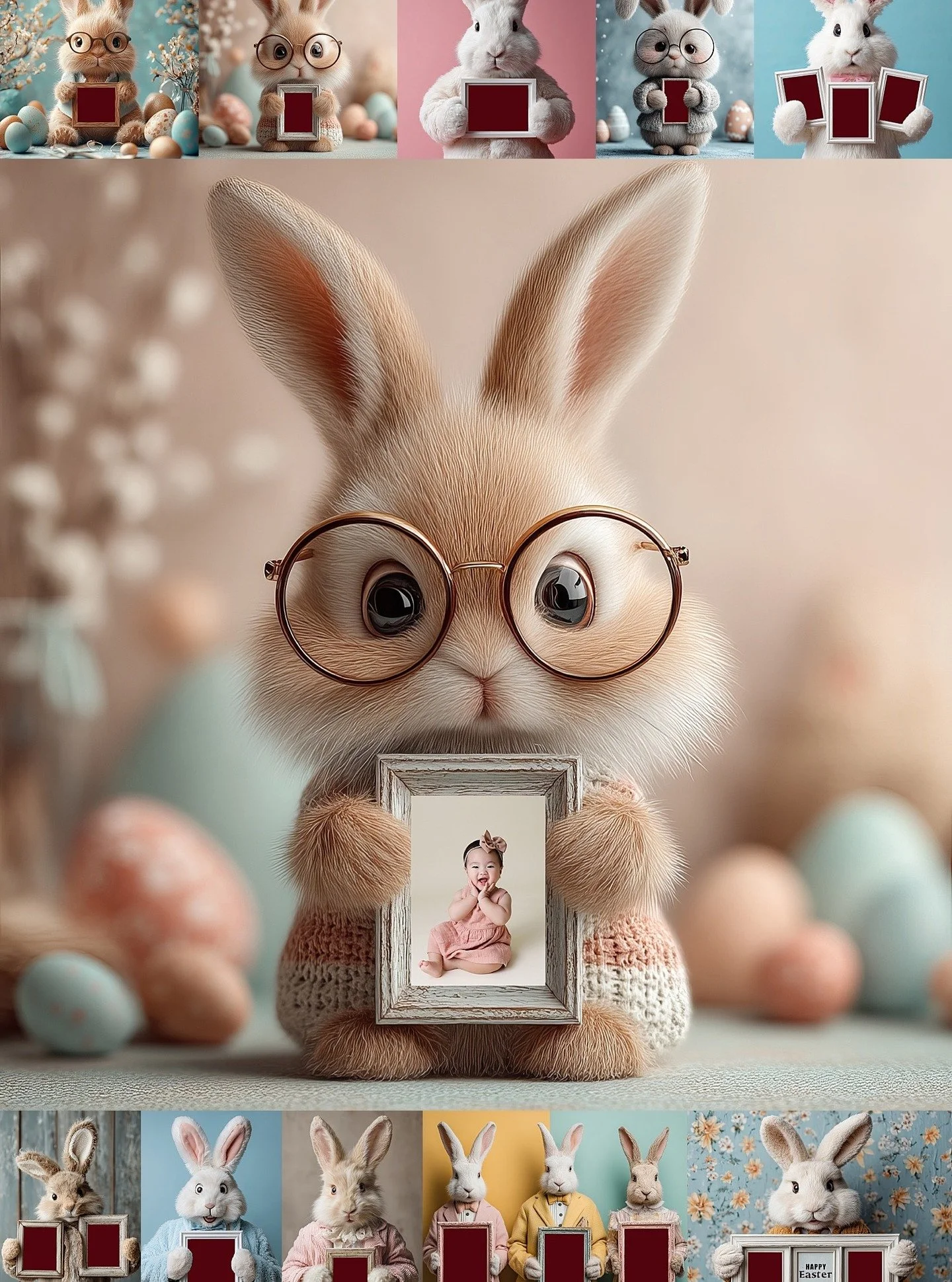 If you&rsquo;ve been wanting something quick, cute, and actually EASY for Easter&hellip; this is it.

I just released 10 Easter Bunny Frame Photoshop Files and you are going to LOVE how simple these are.

👉 Drag your image in
👉 Adjust
👉 Done.

Tha