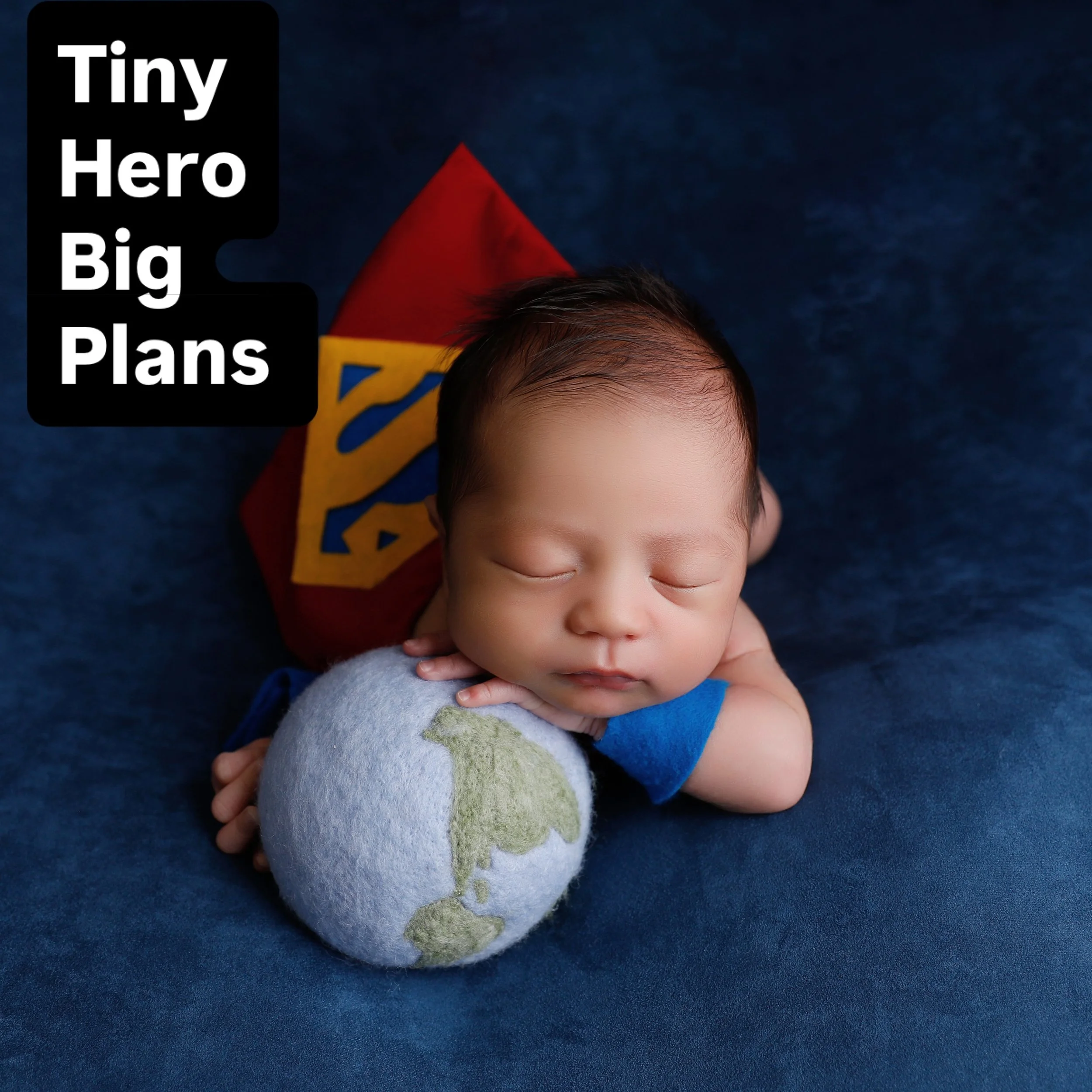 He's got the whole world in his hands &mdash; and he's only nine days old.
Every newborn who comes through my Tustin studio carries something. A name. A story. A family that waited for them. My job is to slow down long enough to see it, and then buil