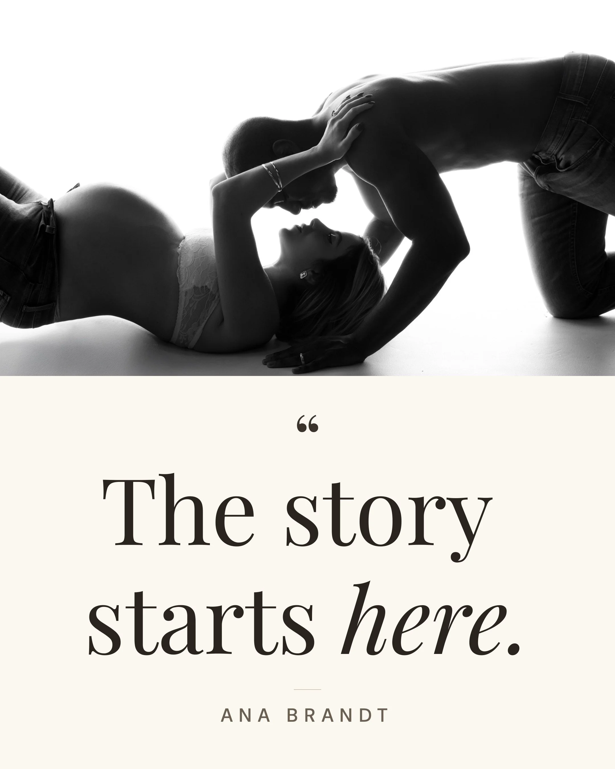 Before the tiny hands, the sleepless nights, and the first cries&hellip; there was this.
The quiet beginning. The connection. The love that already existed before hello. ✨
The story starts here &mdash; in the waiting, the dreaming, and the moments yo