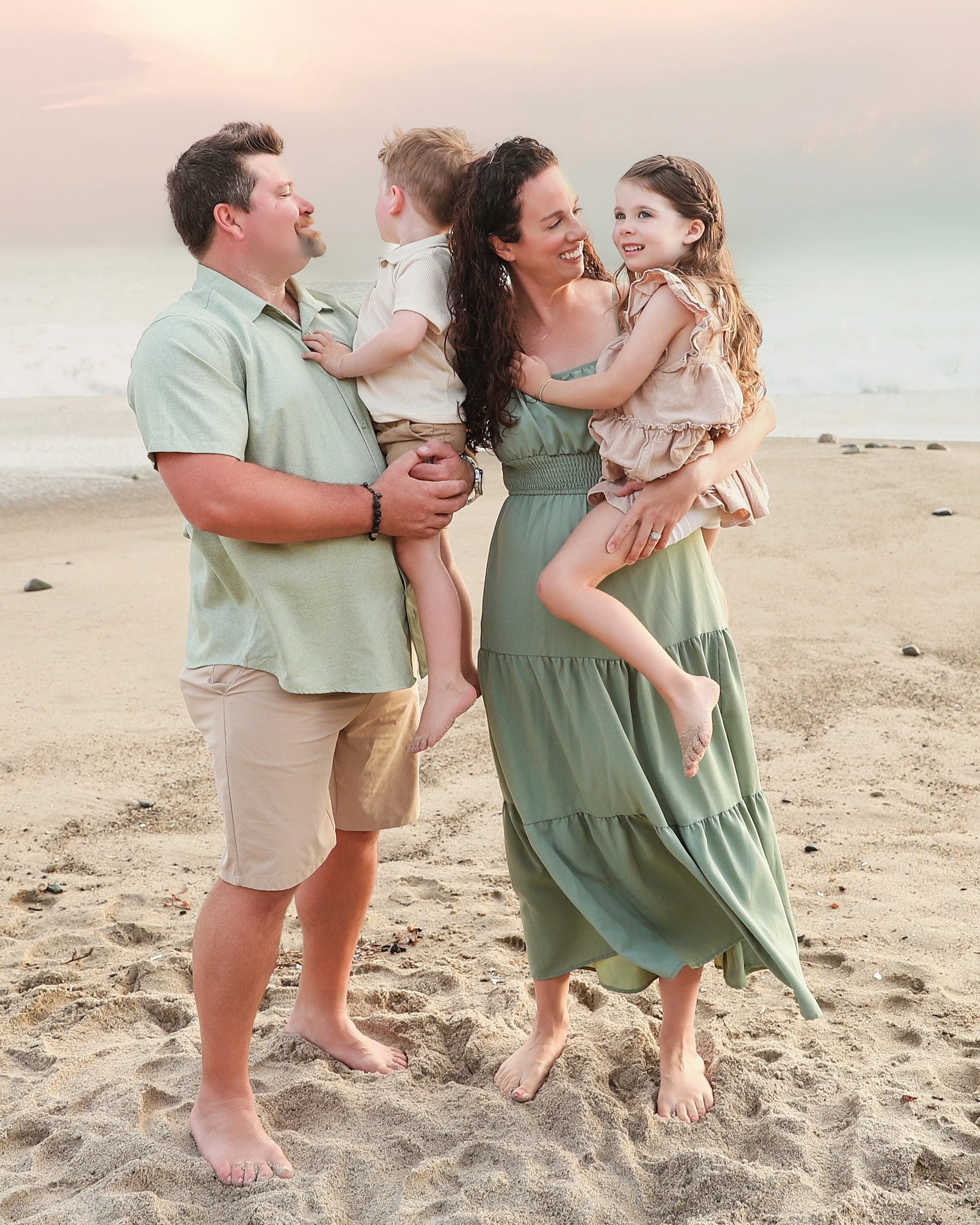 One of my gorgeous lifetime families. It's that time of year when I am at the beach 2-3 times a week with very few weekend dates left. Be sure to get on the calendar asap if you want a beach session we will up every single year. www.anabrandt.com