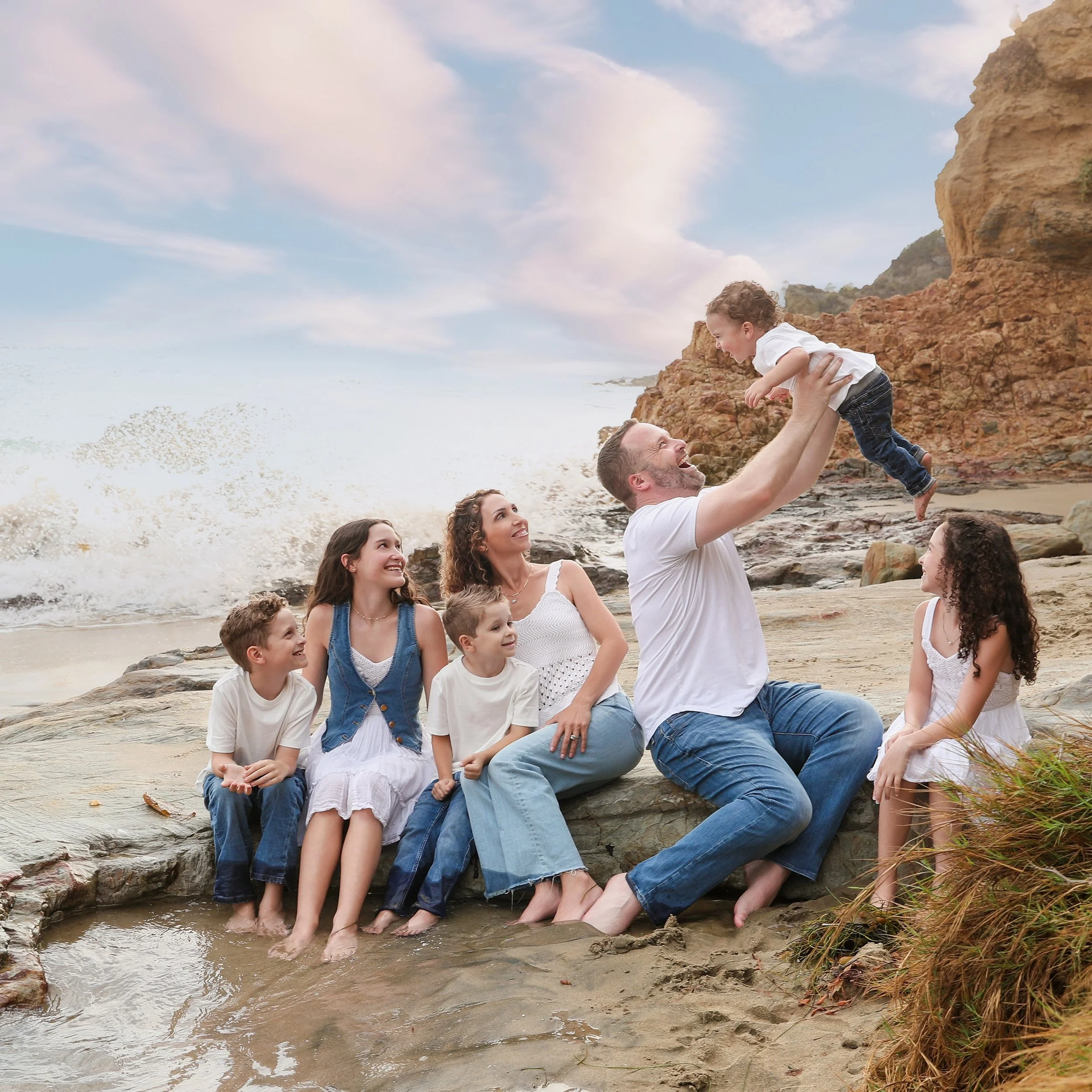Look at my beautiful clients...and the newborns I photographed one by one...look at them now...so so so so beautiful. Thank you for showing up 10000%%%%% This is what summer is for...Laguna Beach one of the most beautiful beaches in the world...I nev