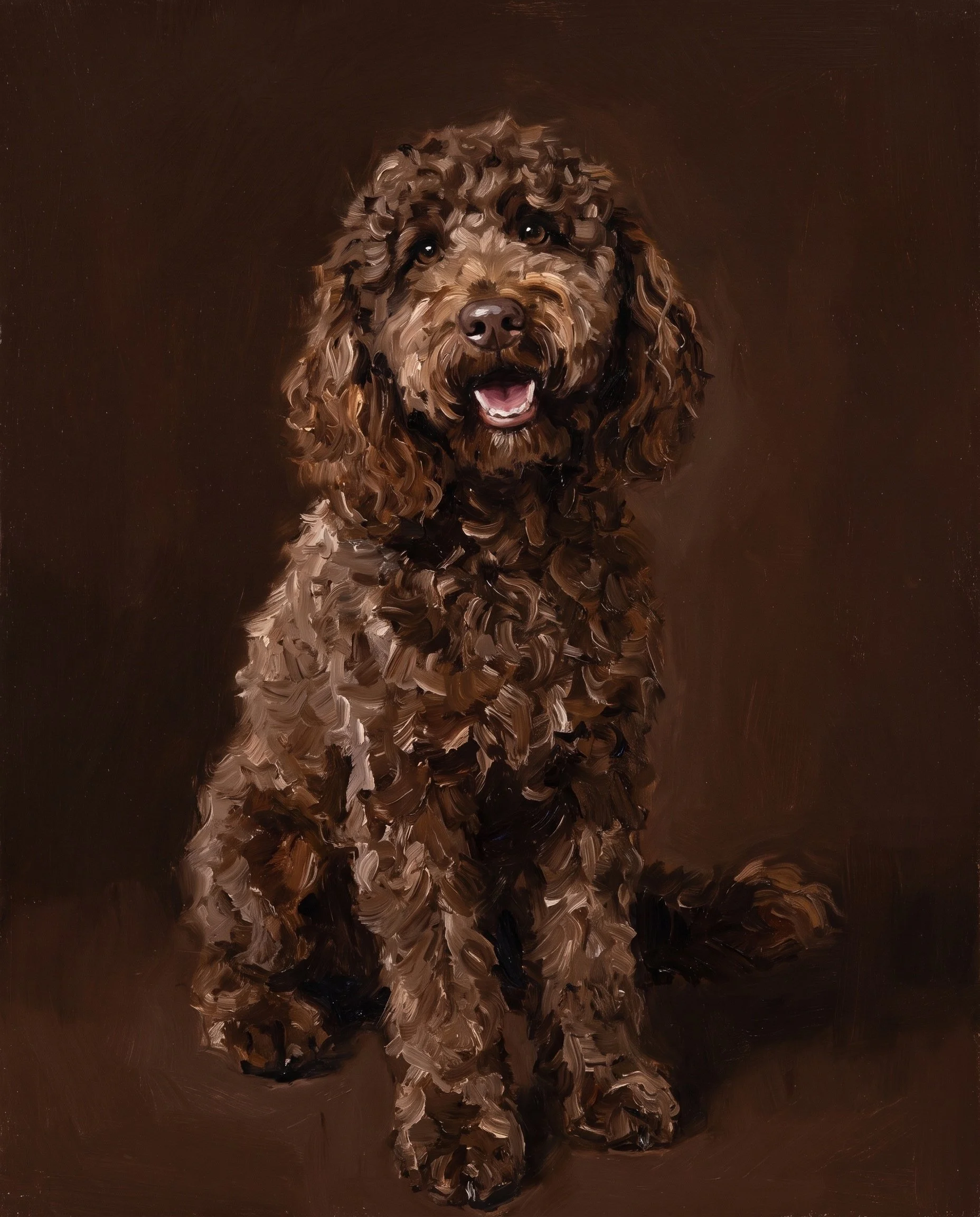For the love of pets&hellip;this is my daughters Doodle Willow isn&rsquo;t she gorgeous? I also own a doodle and a husky so I had to build a pet studio. Our pets are our family.

Studio number fifty is in: the **Pet Portrait Studio**.

One photograph