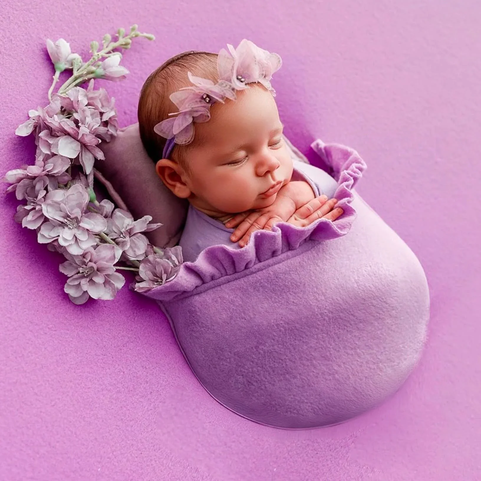 I just love our pocket blankets...so easy to just slip baby in for quick transitions. You can grab any color In our store www.shopanabrandt.com And of course for our clients we have these in every color for boys and girls. www.anabrandt.com limited n