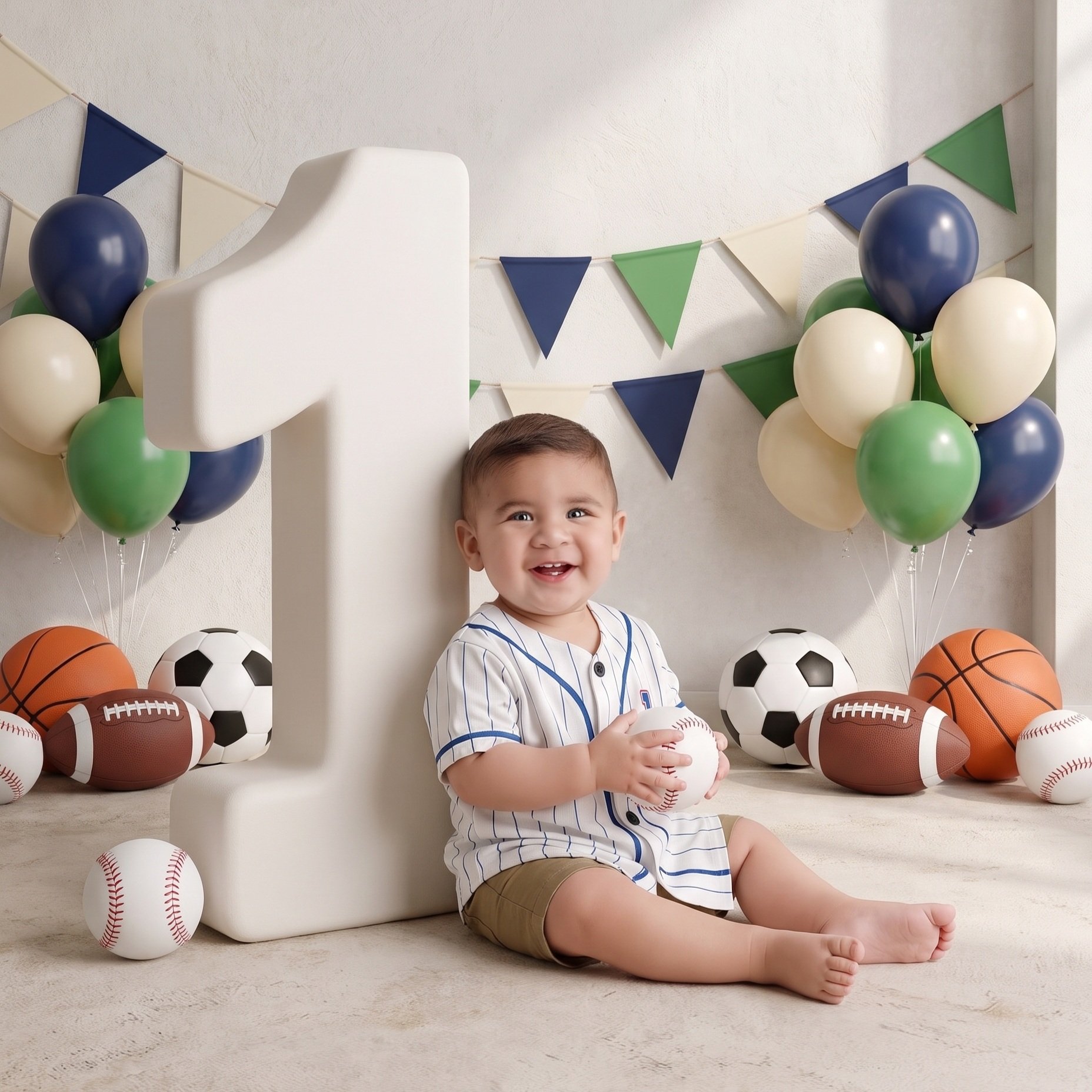 cute cute cute....from newborn to one year in the blink of an eye...He had a simple studio set and I created this fun number in our Studio Social System comment for a link to the tutorial.