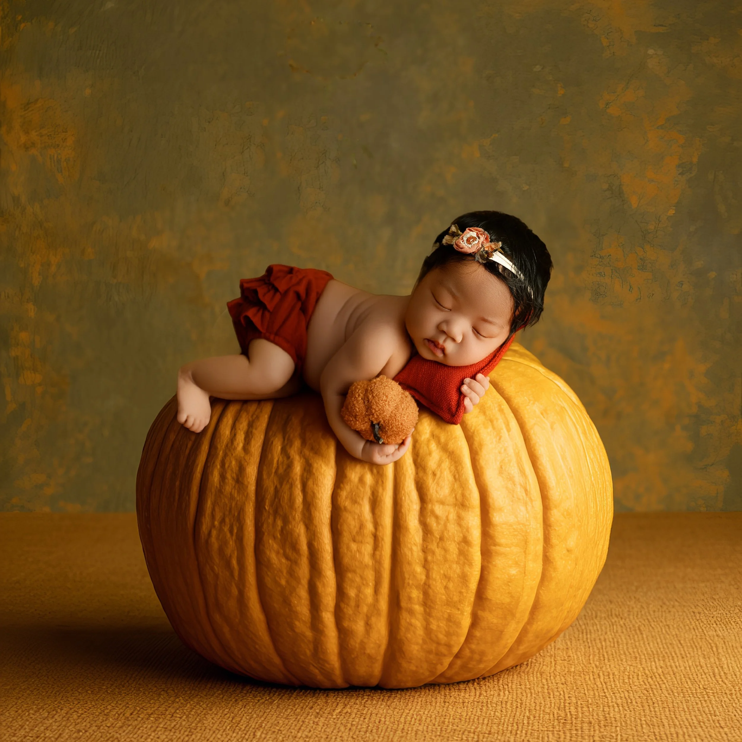 Fall is coming - The Fall/Holiday season is one of my favorites. I did ask @alexroblesdesigns to make a pumpkin for newborns...in meantime here is my version.