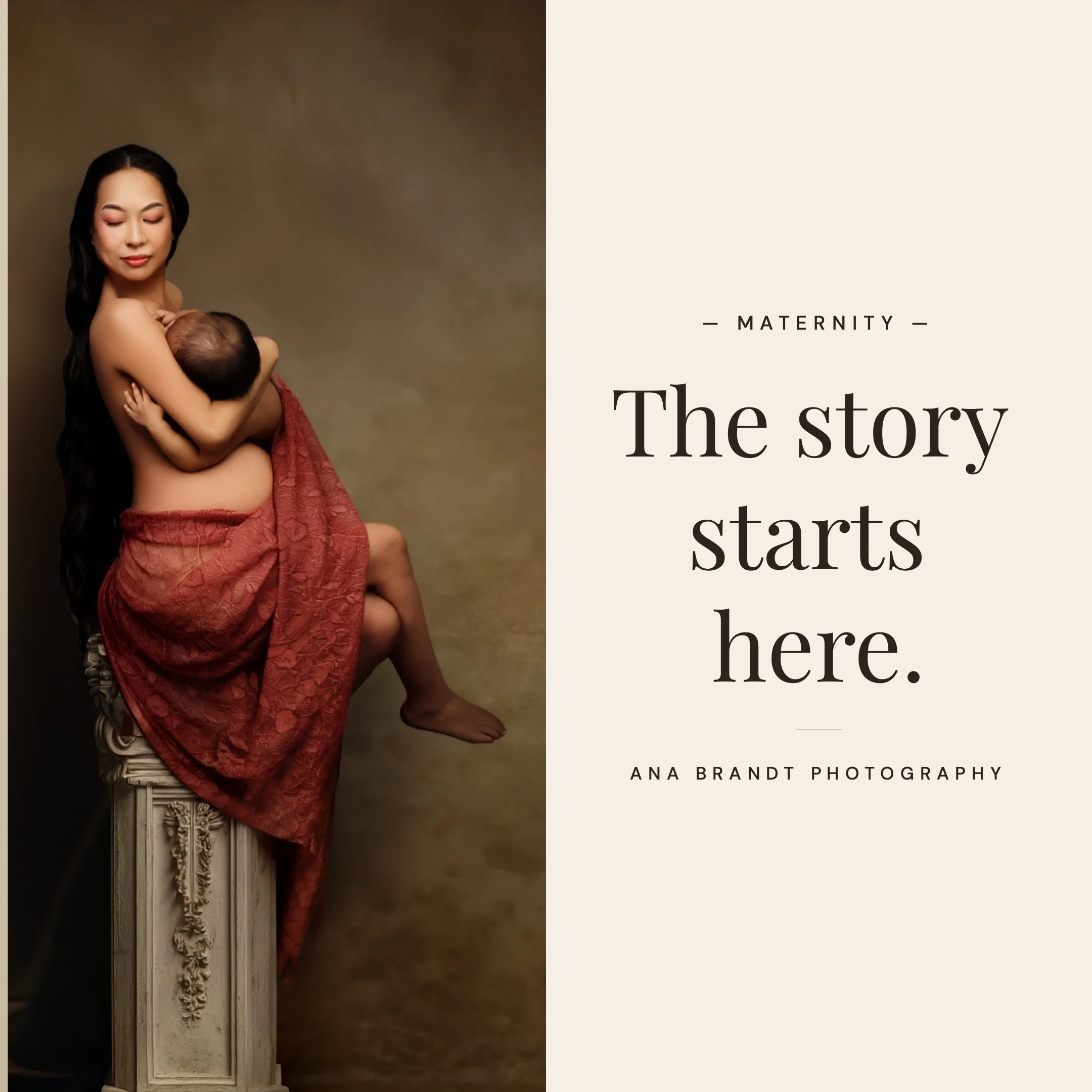 Nine months of getting ready, and you only get one set of these. Let's not let them pass without keeping them.

&mdash; Ana Brandt Photography

#maternitysession #studiomaternity #motherhoodunplugged