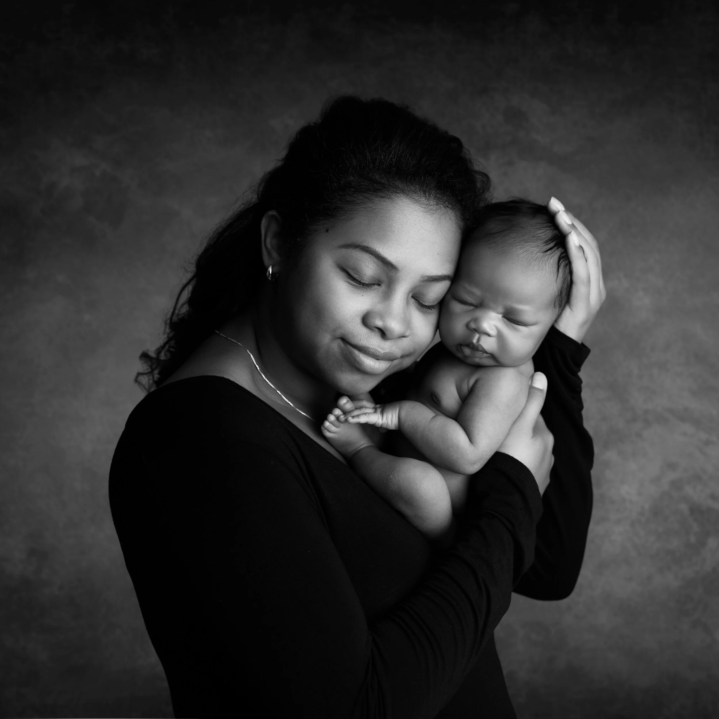 Simple classic work that will stand the test of time...Mama and her first baby Theo....