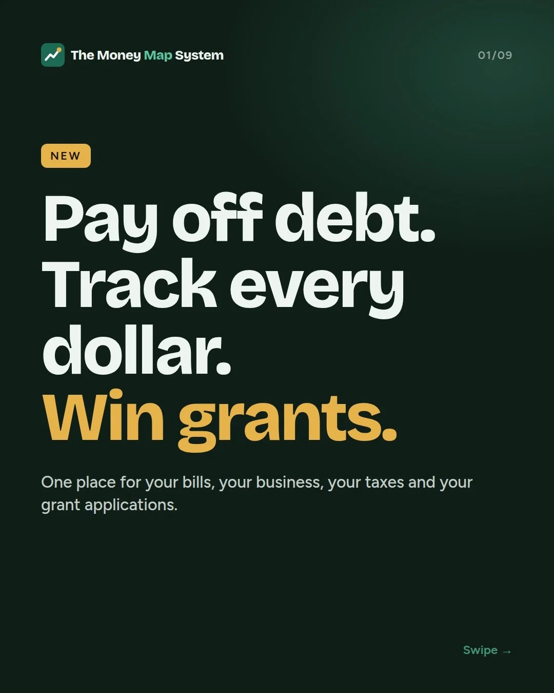 I built The Money Map System, one place for all of it, for your household, your business, or both.

Includes:

A debt payoff plan with your debt-free date and exactly what to pay each month
Money in and money out, with personal and business side by s