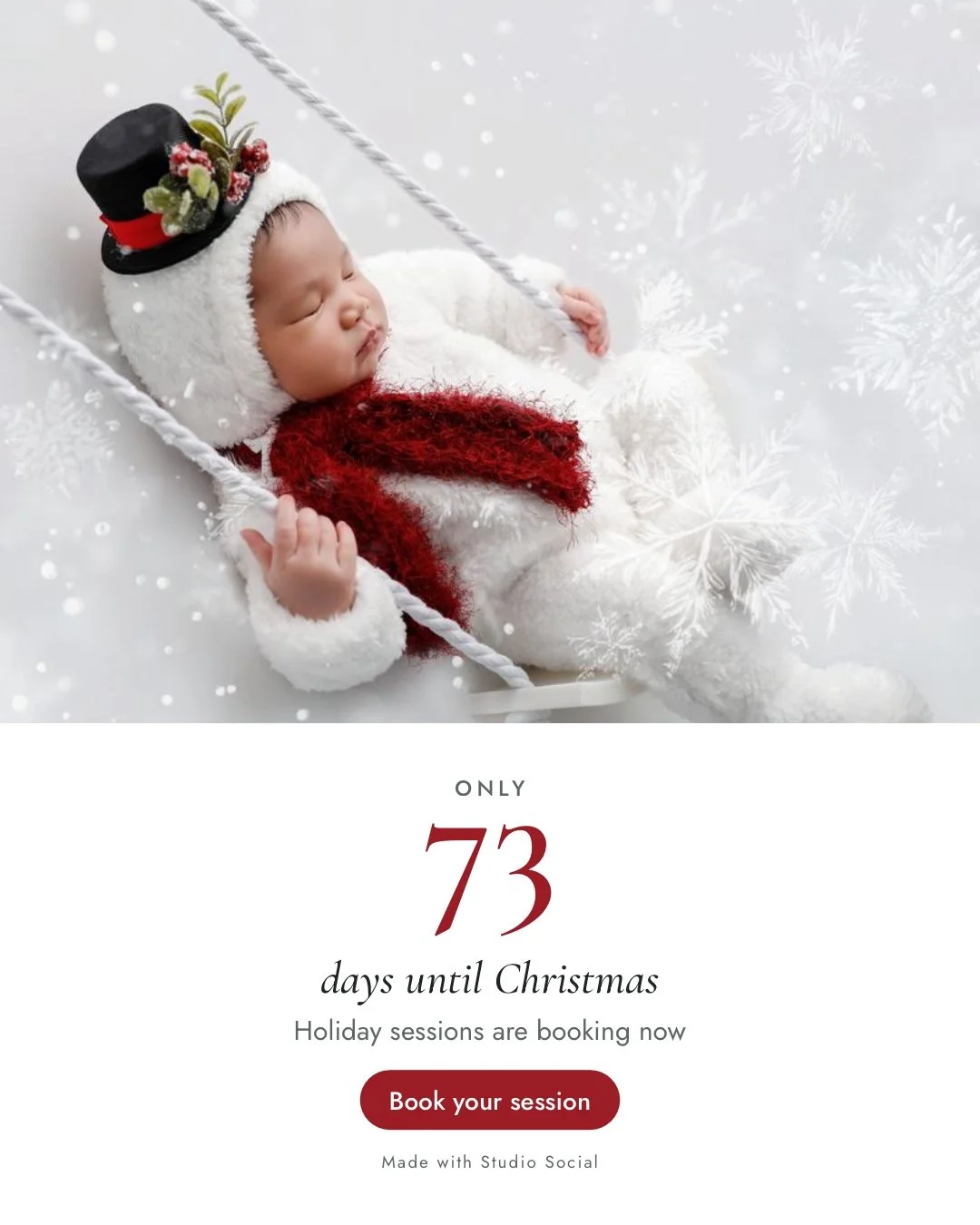 This is the time of year I keep googling &ldquo;how many days until xmas&rdquo;.☃️☃️🎄

So I embedded the code on my website www.anabrandt.com that has a countdown.

Want a free tool for your site? Any site? It could be for any business, not just pho