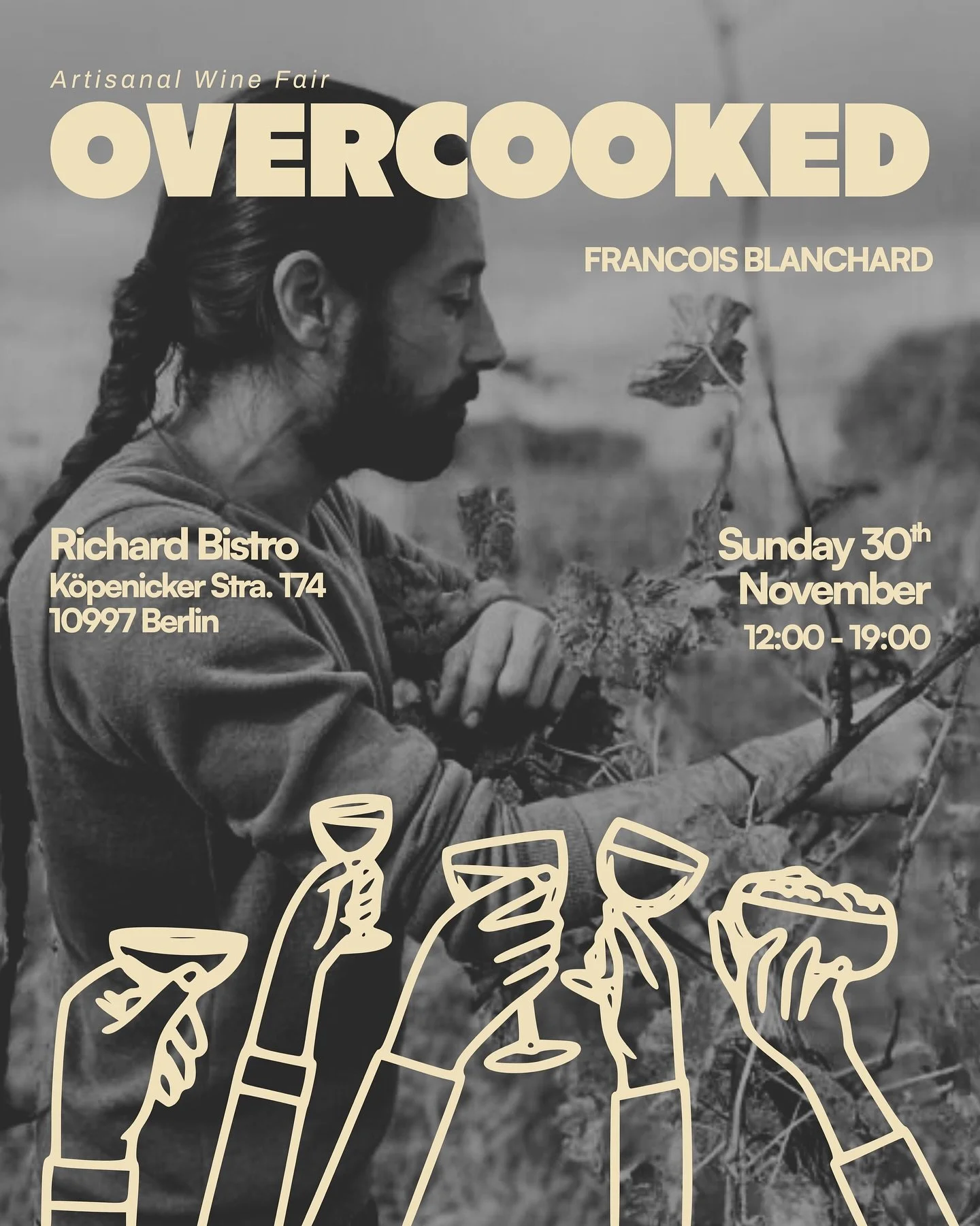 Swing on down to Richard Bistro on Sunday the 30th of November were Fran&ccedil;ois Blanchard will be pouring his energetic and vibrant wines from 12:00. Plenty of winemakers to explore on a lazy Sunday afternoon 🙂&zwj;&harr;️