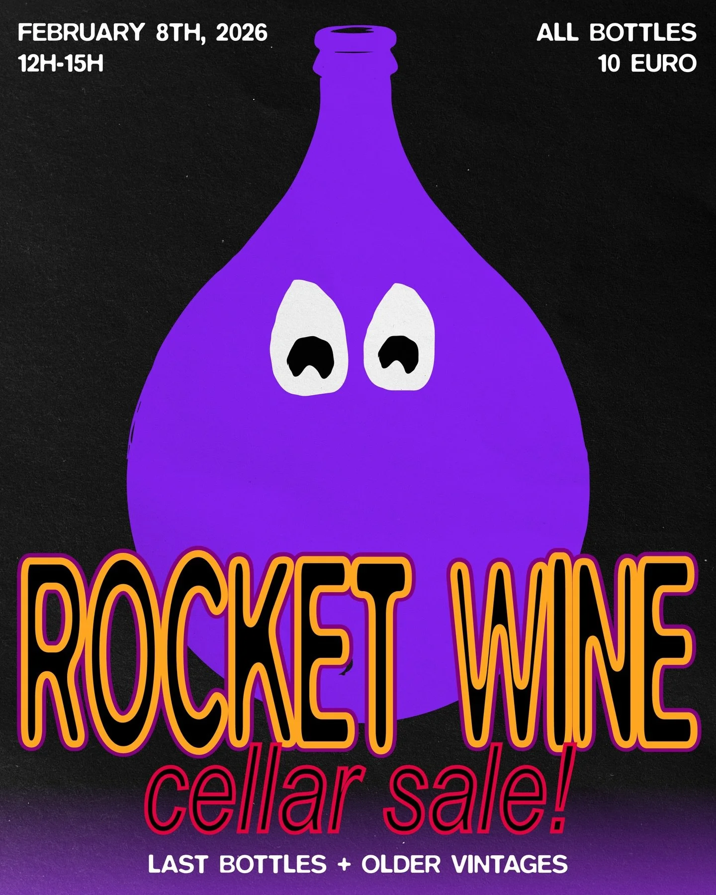 Back with our first cellar sale of the year. Pop on down from 12-15h to snag some bottles all priced at 10&euro;
Cash only! 🎨 by @nicehat_