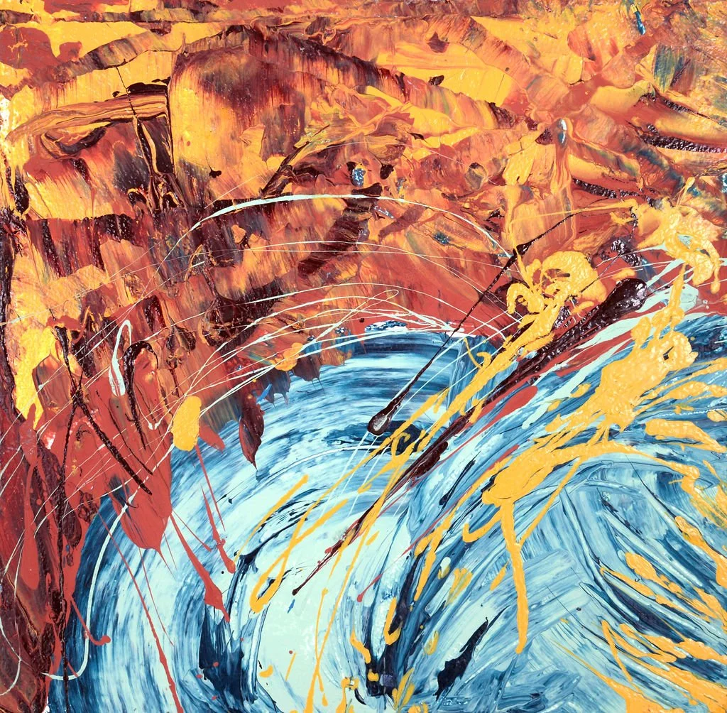Dubov,Nicole,AbstractBrownYellowBlue.jpg