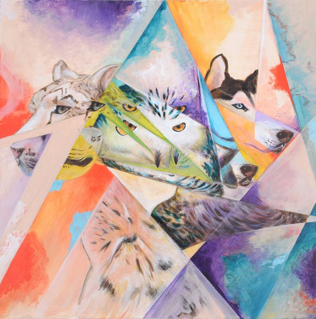 Dubov,Nicole,GeometricLinesAnimalFaces.jpg