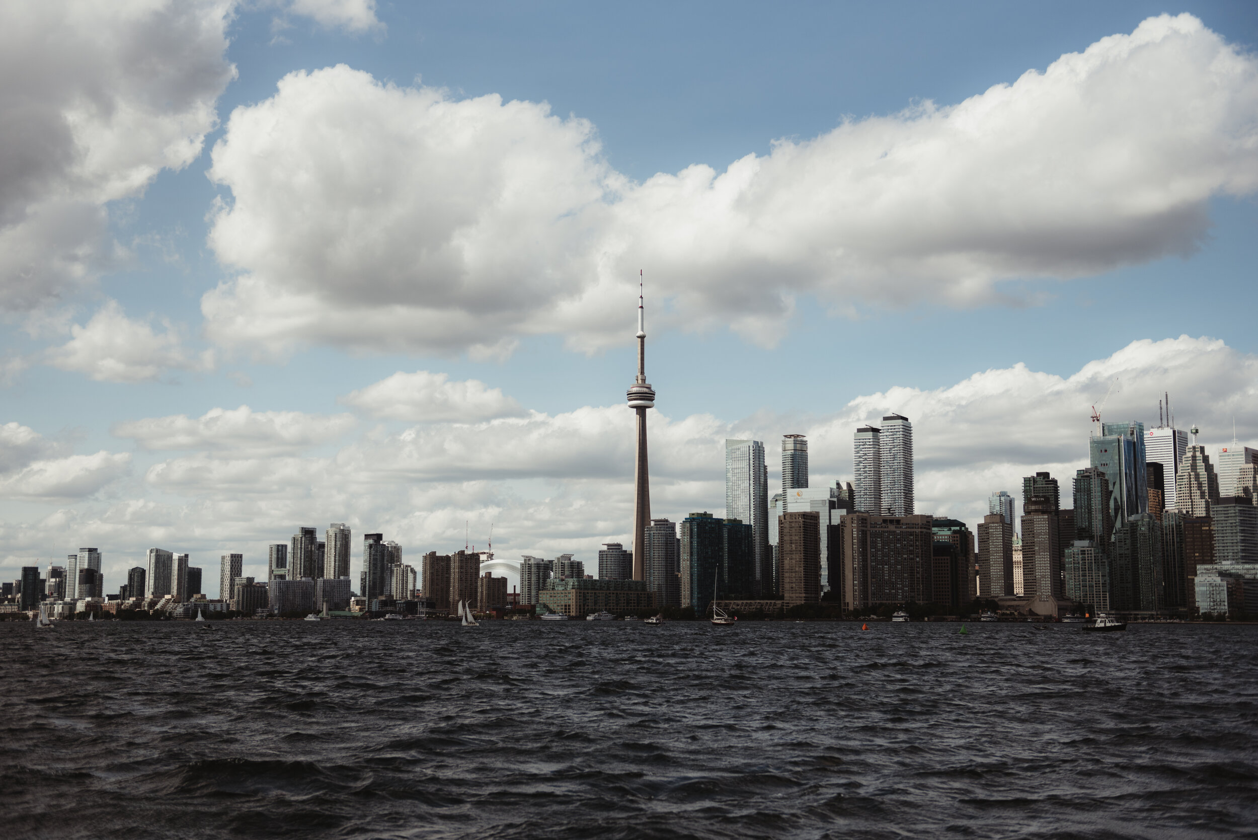 Toronto city skyline
